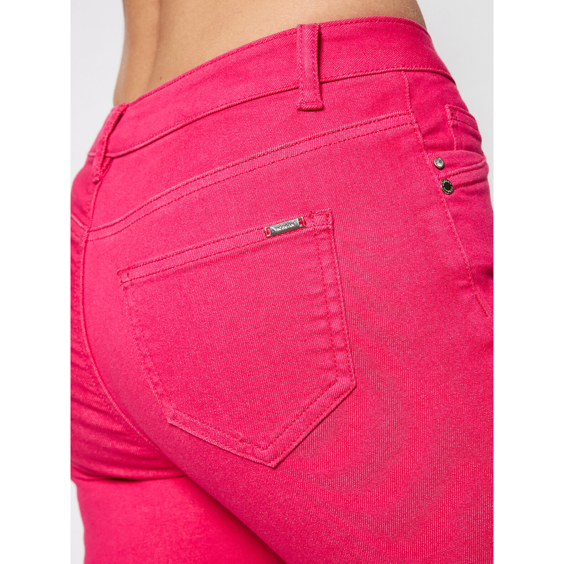 Morgan Дънки 211-PETRA1 Розов Skinny Fit - Pepit.bg