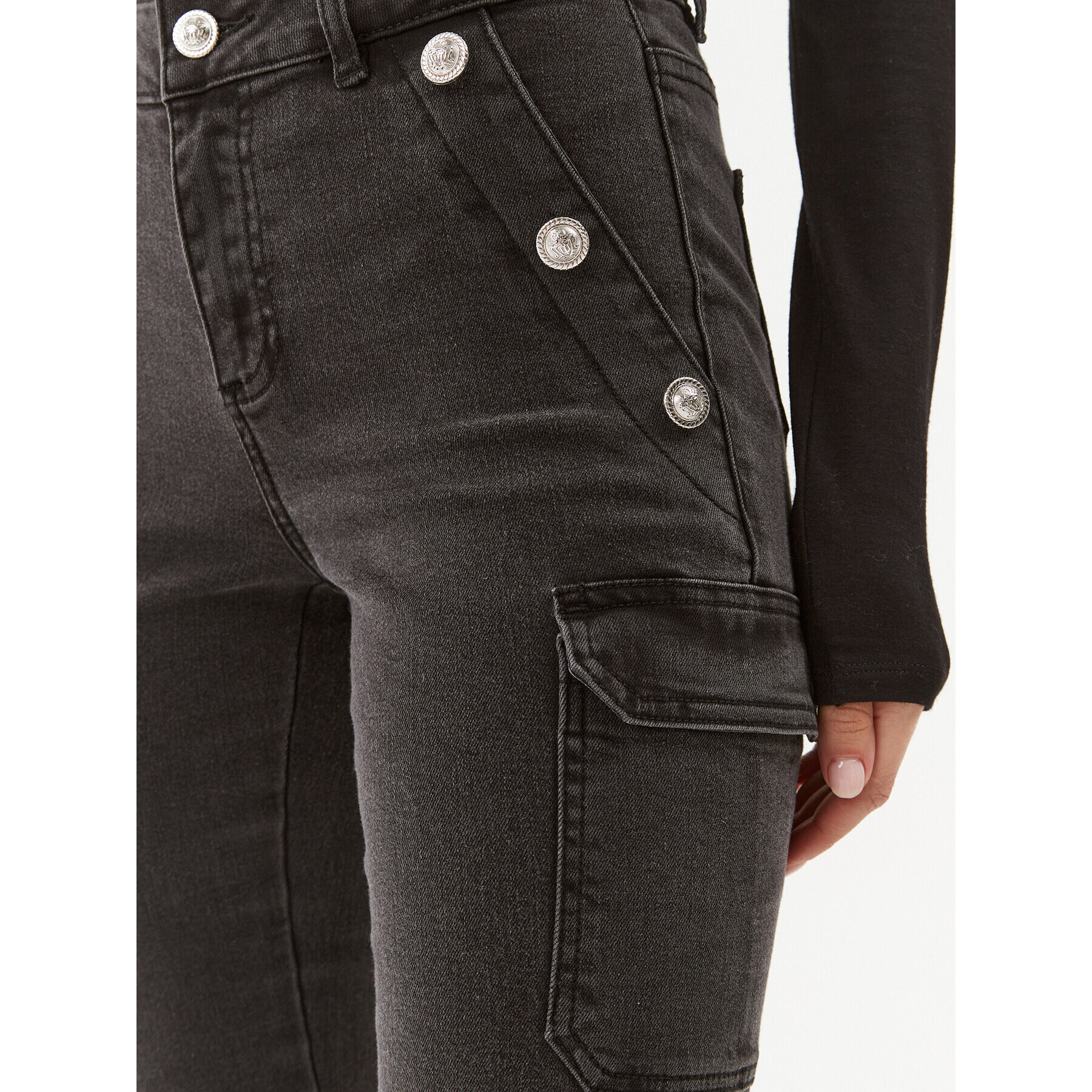 Morgan Дънки 232-PEMA1 Сив Slim Fit - Pepit.bg