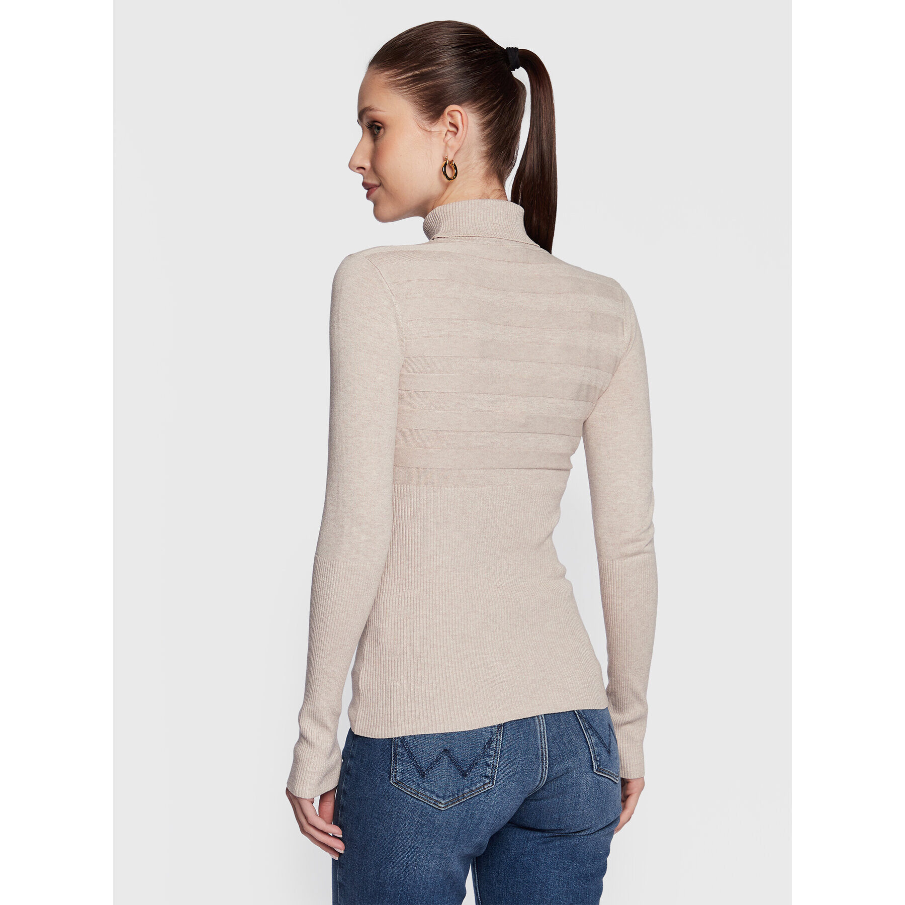 Morgan Поло 132-MENTOS.M Бежов Slim Fit - Pepit.bg