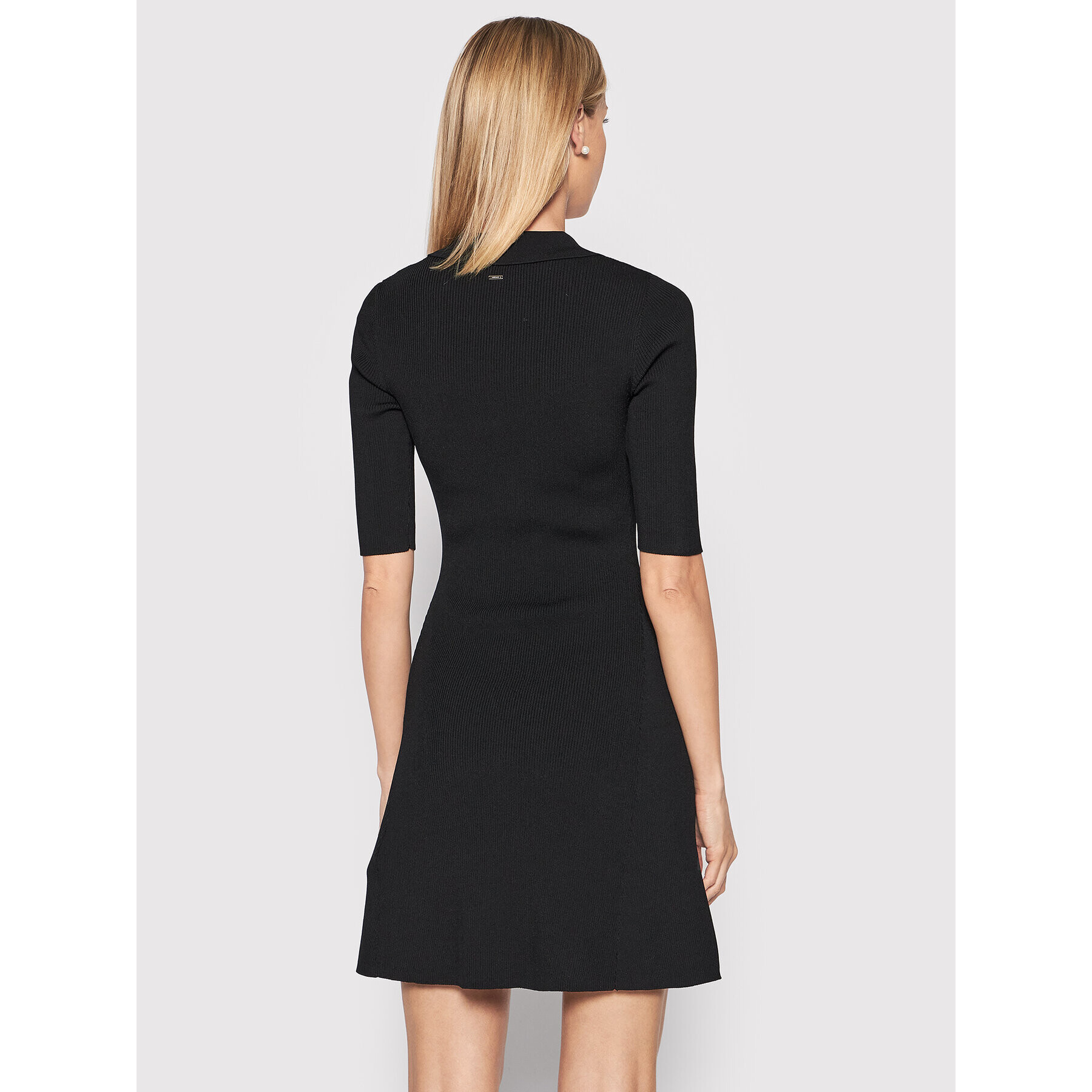 Morgan Ежедневна рокля 221-RMEMI Черен Slim Fit - Pepit.bg