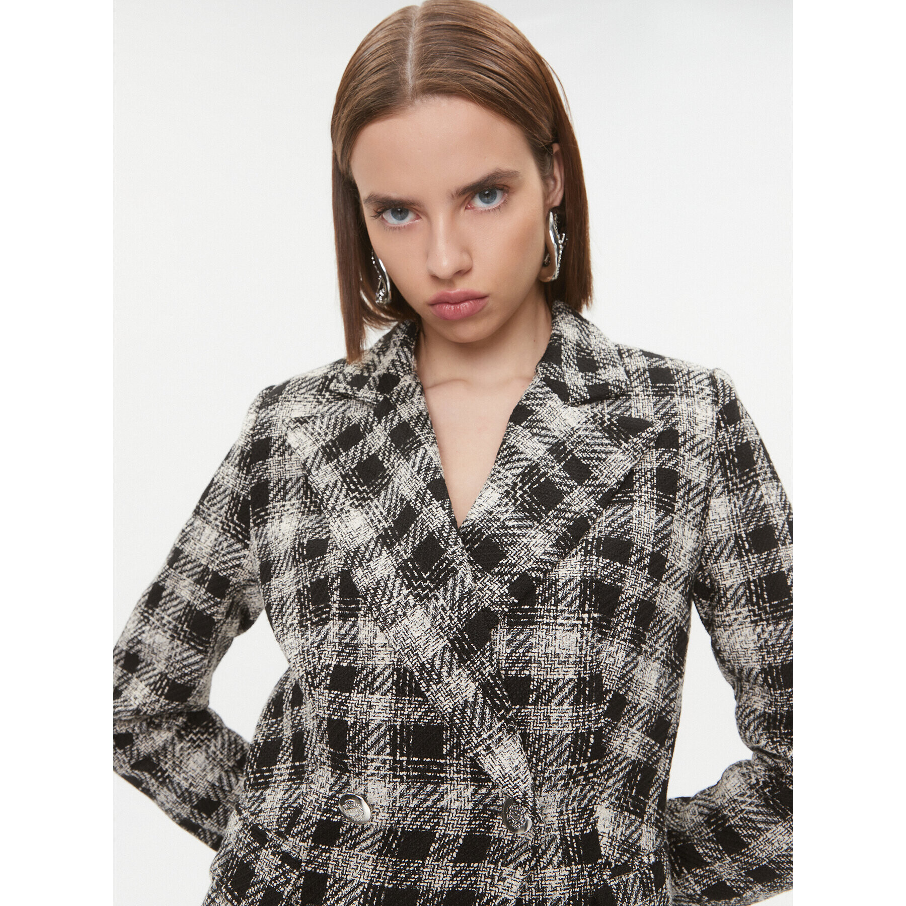 Morgan Сако 232-VEZA.F Черен Slim Fit - Pepit.bg