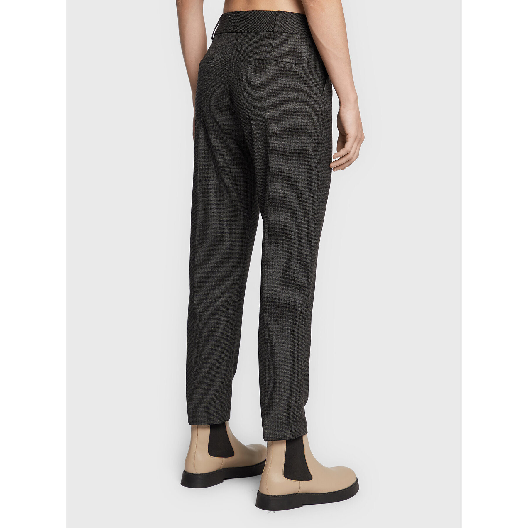 Morgan Текстилни панталони 222-PLIB.F Сив Regular Fit - Pepit.bg