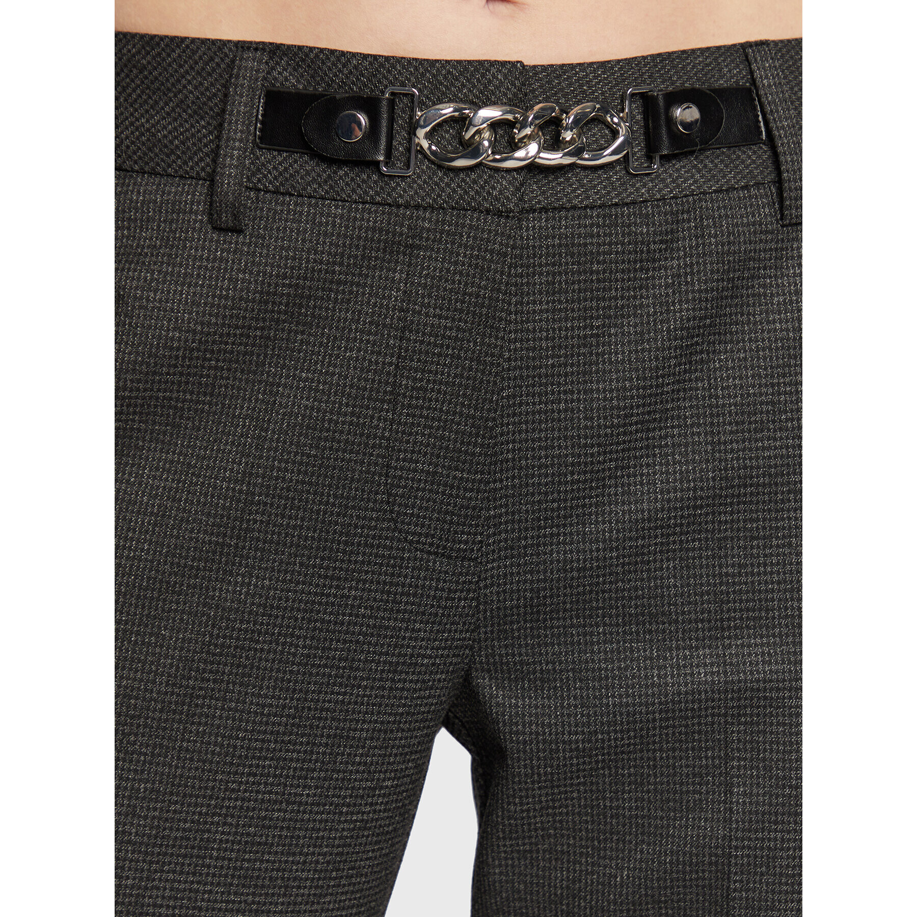 Morgan Текстилни панталони 222-PLIB.F Сив Regular Fit - Pepit.bg