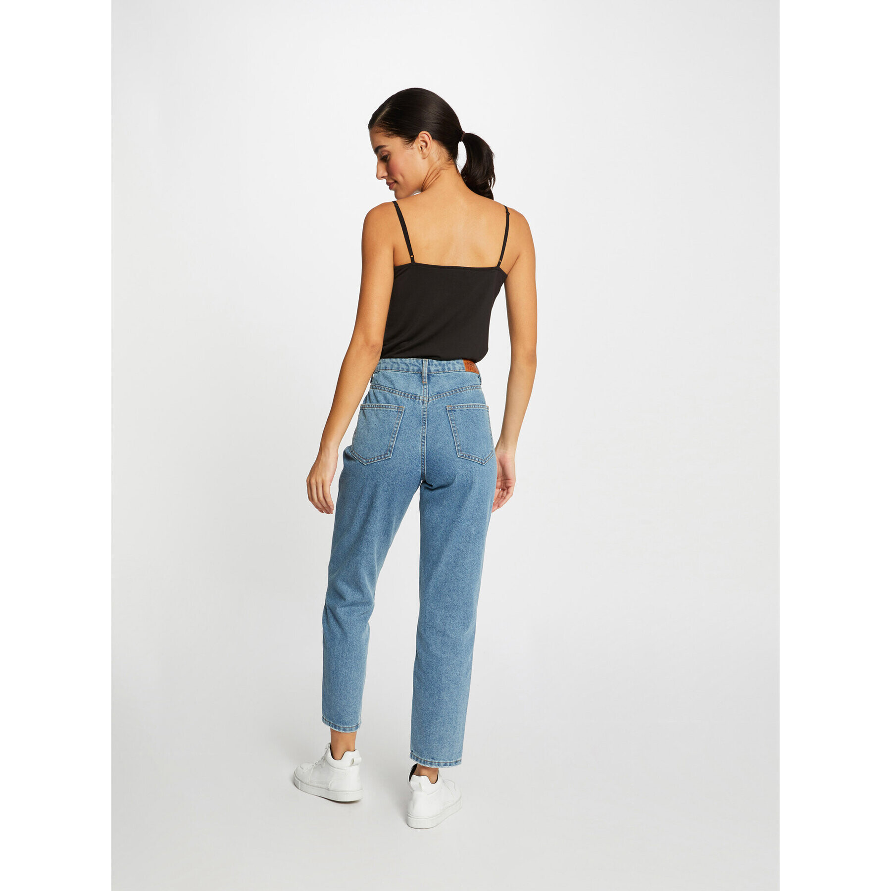 Morgan топ 221-BETTY Черен Regular Fit - Pepit.bg