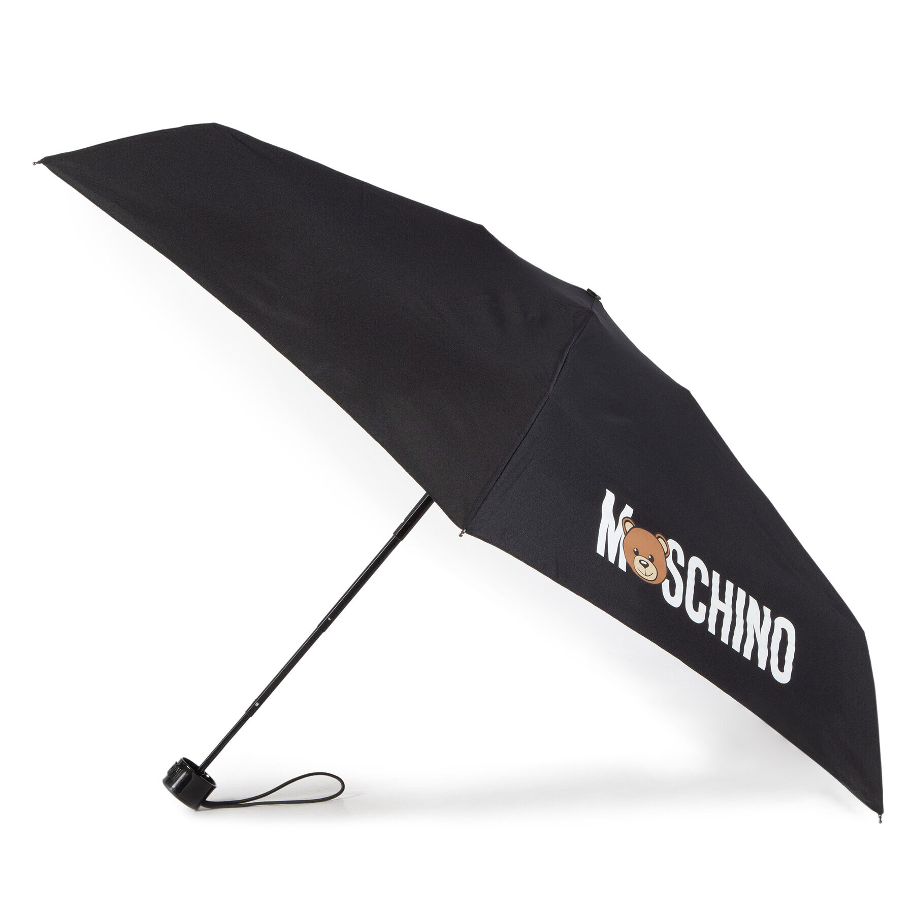 MOSCHINO Чадър Supermini A 8430 Черен - Pepit.bg