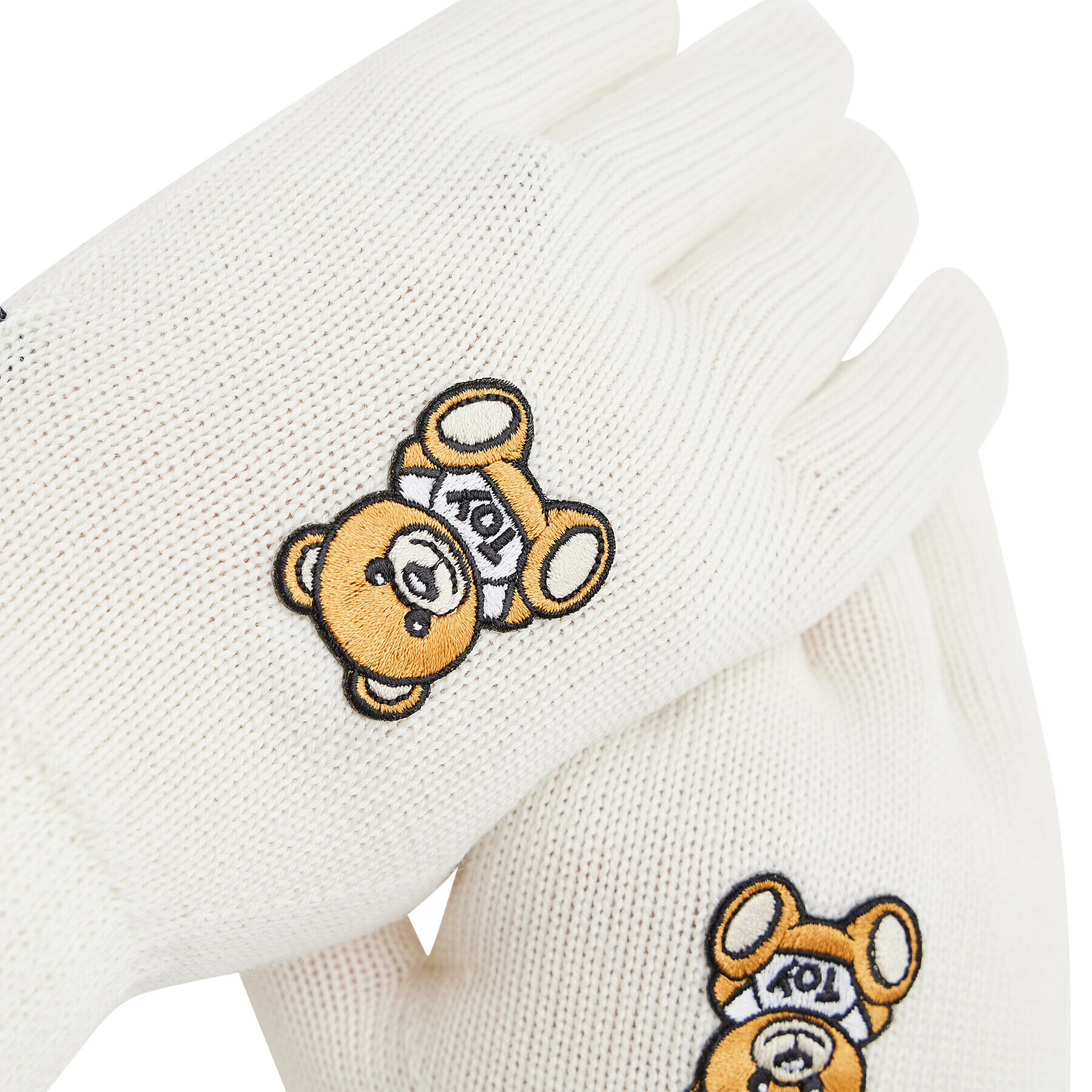 MOSCHINO Дамски ръкавици 65162 0m2097 Бял - Pepit.bg