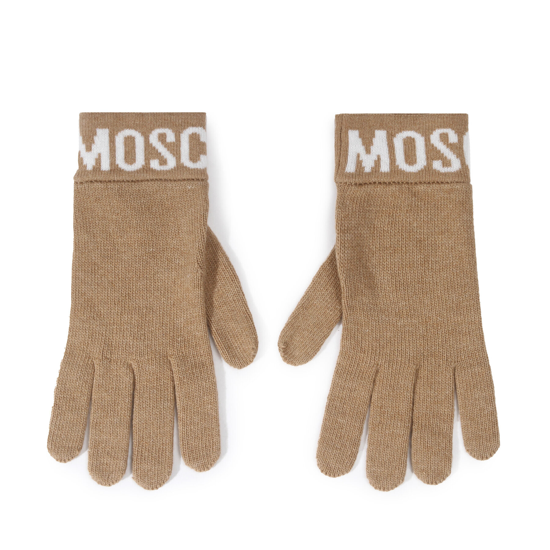 MOSCHINO Дамски ръкавици 65232 M2357 Бежов - Pepit.bg