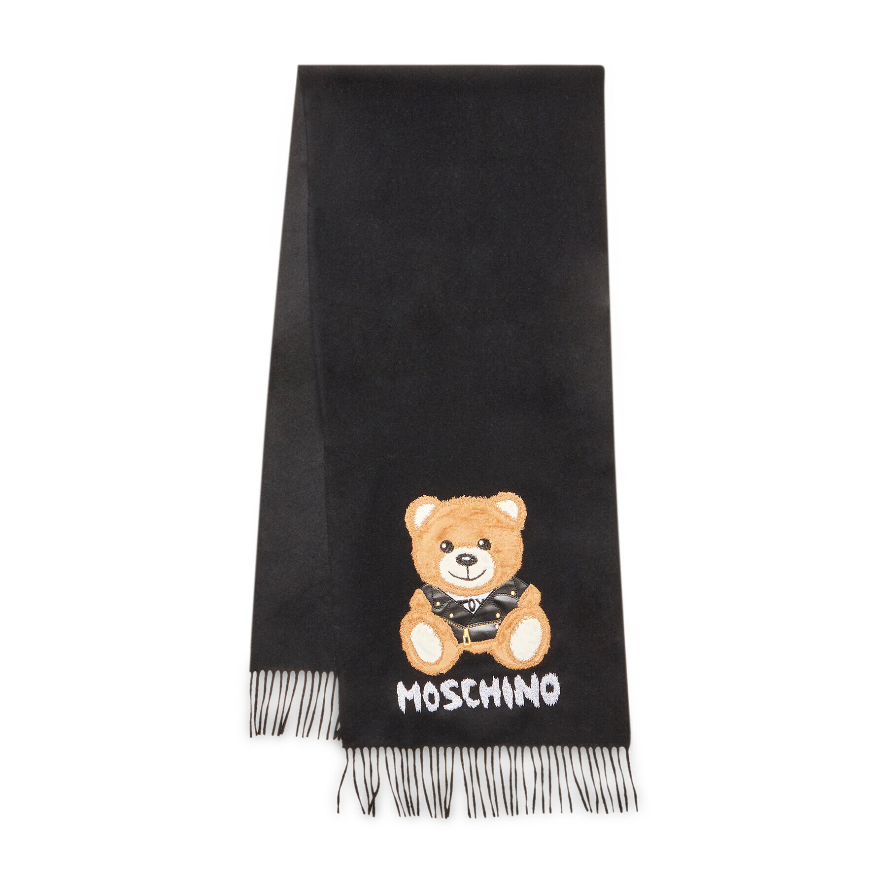 MOSCHINO Шал 30033 0M2781 Черен - Pepit.bg