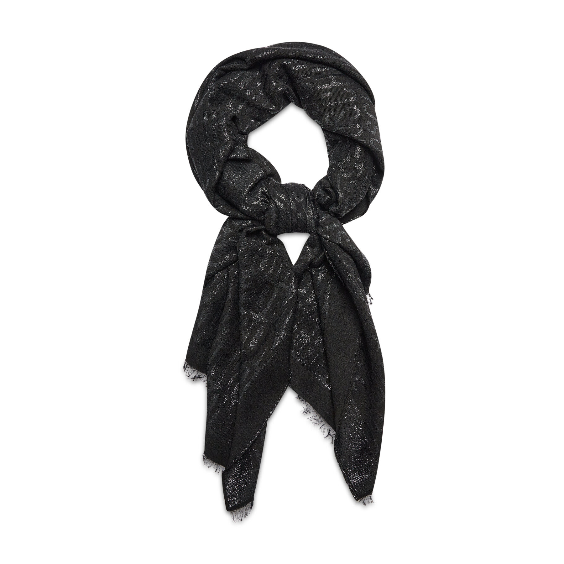 MOSCHINO Шал 30703 M2599 Черен - Pepit.bg