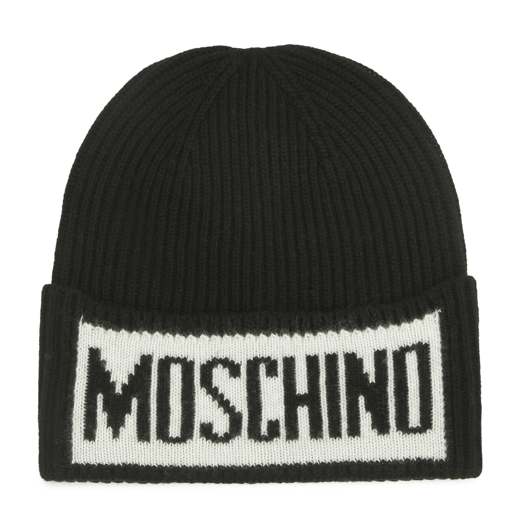 MOSCHINO Шапка 60077 0M5540 Черен - Pepit.bg