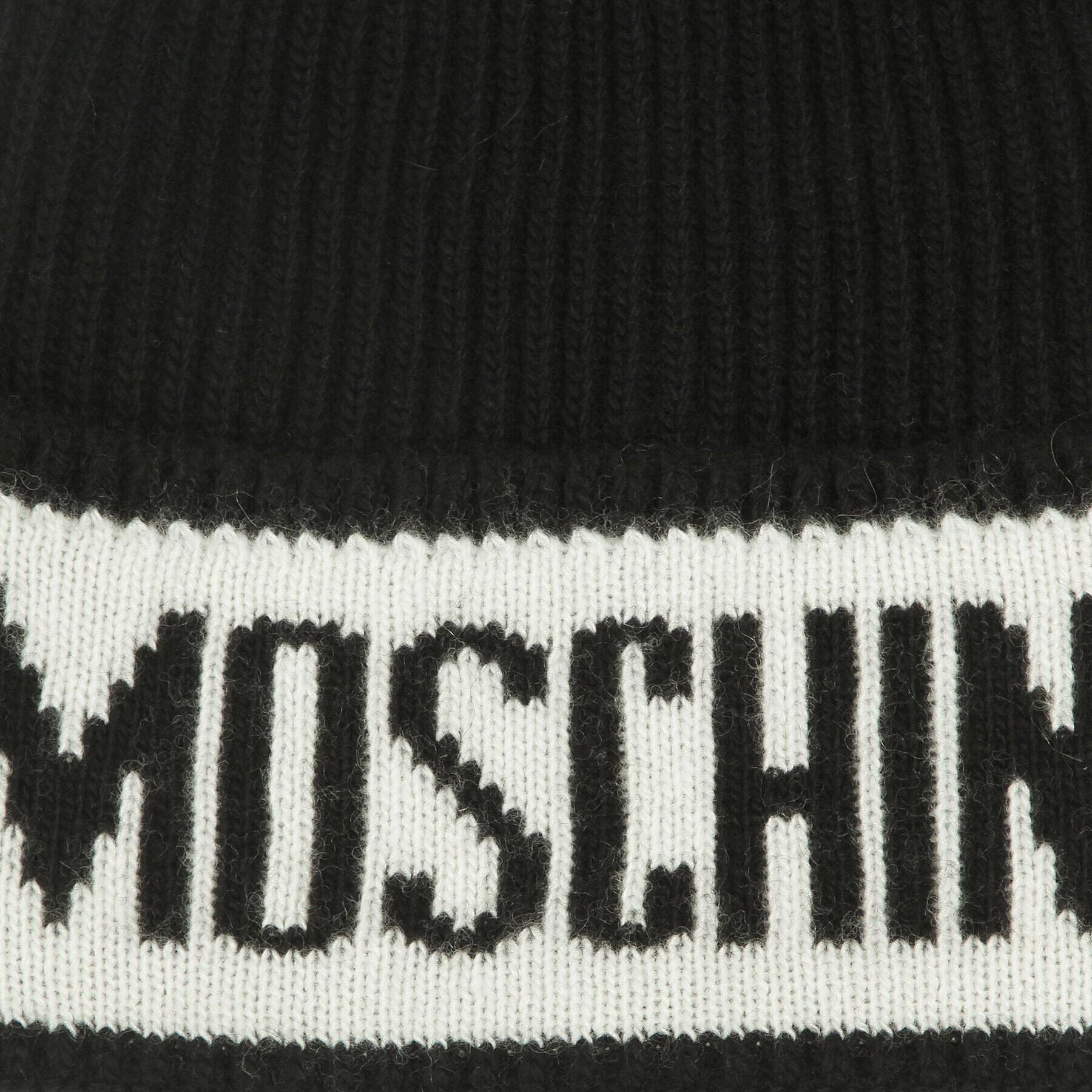 MOSCHINO Шапка 60077 0M5540 Черен - Pepit.bg