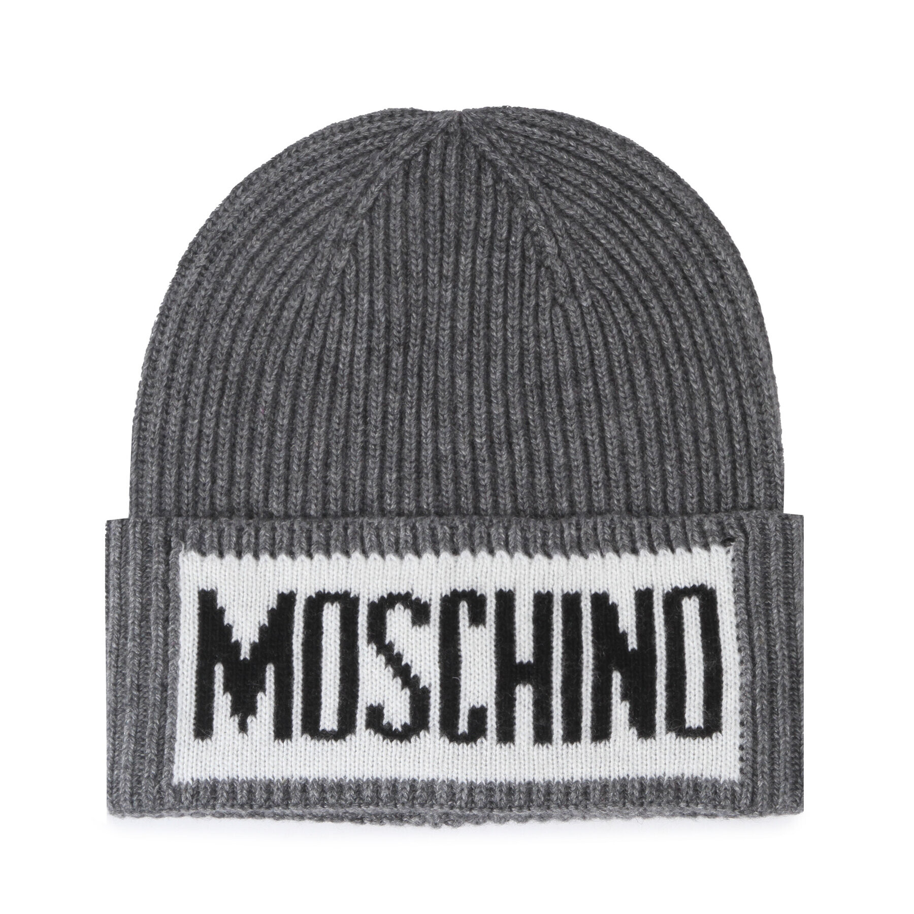 MOSCHINO Шапка 60077 M5540 Сив - Pepit.bg