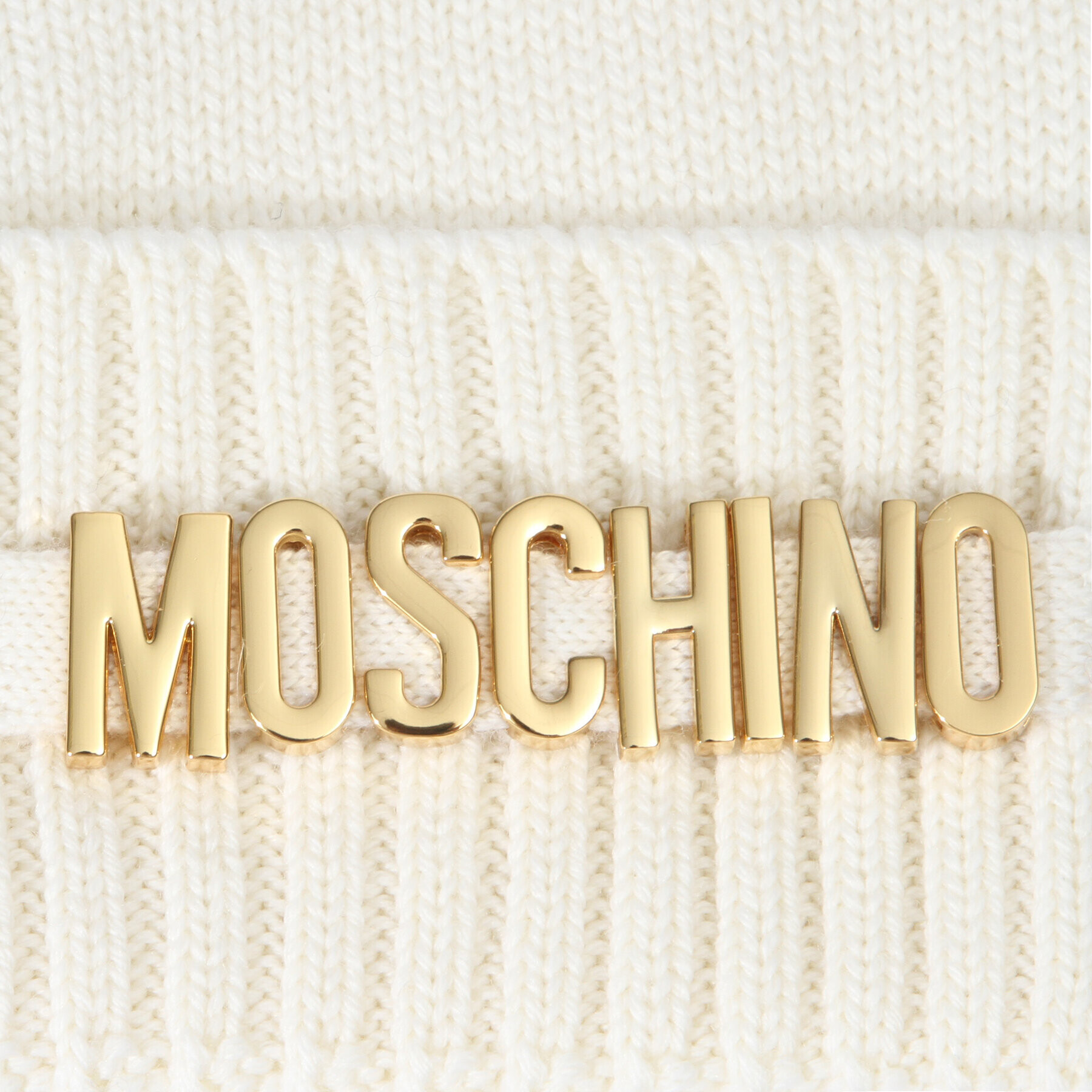 MOSCHINO Шапка 65380 0M2972 Екрю - Pepit.bg