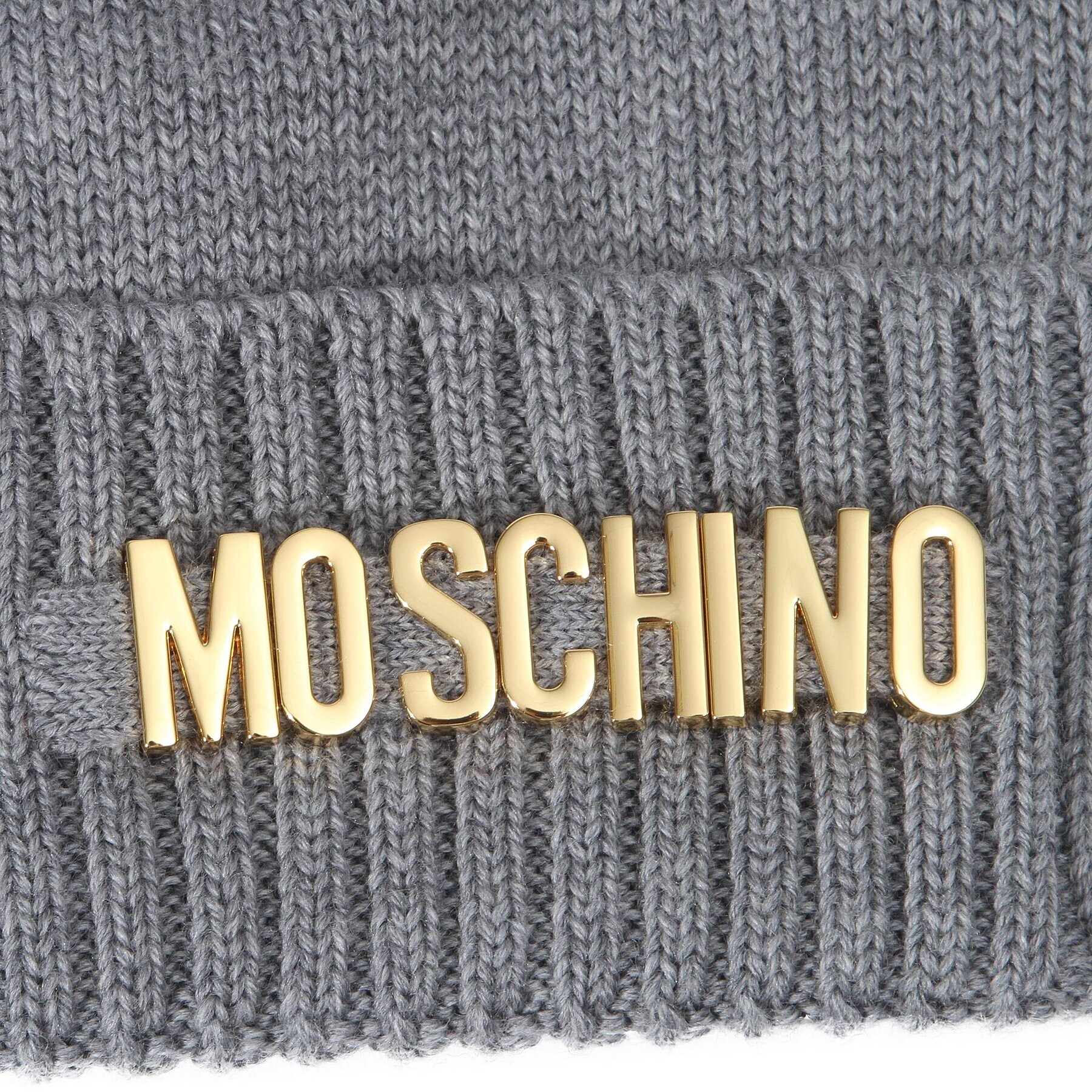 MOSCHINO Шапка 65380 0M2972 Сив - Pepit.bg