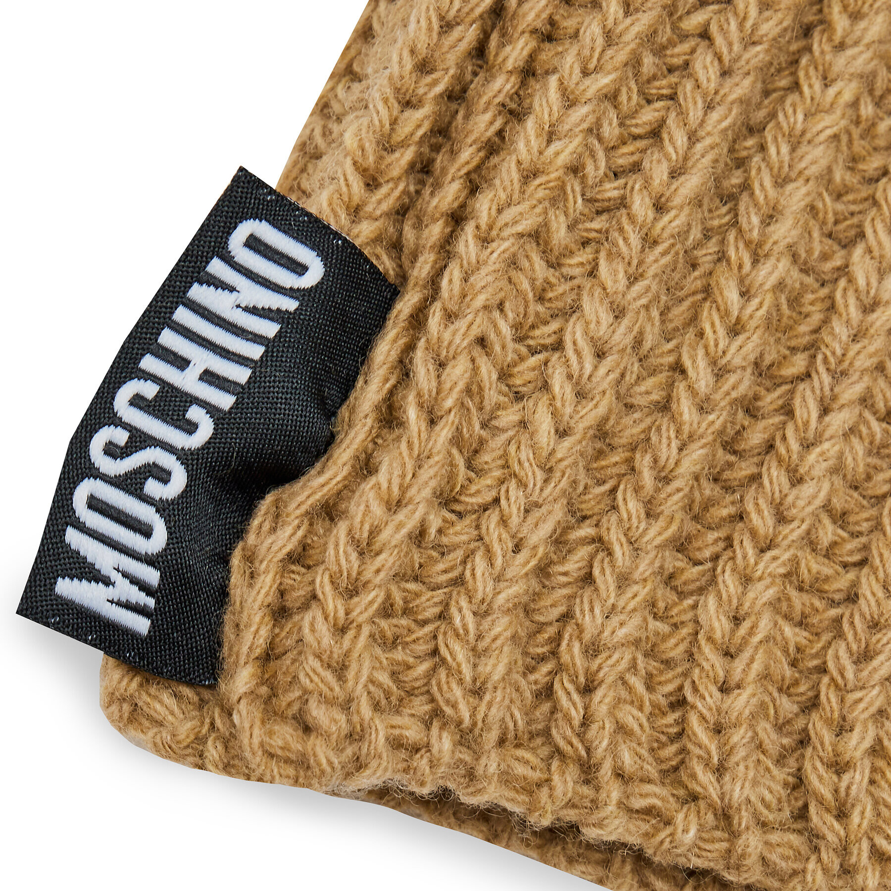 MOSCHINO Шапка маска 65376 M2957 Кафяв - Pepit.bg