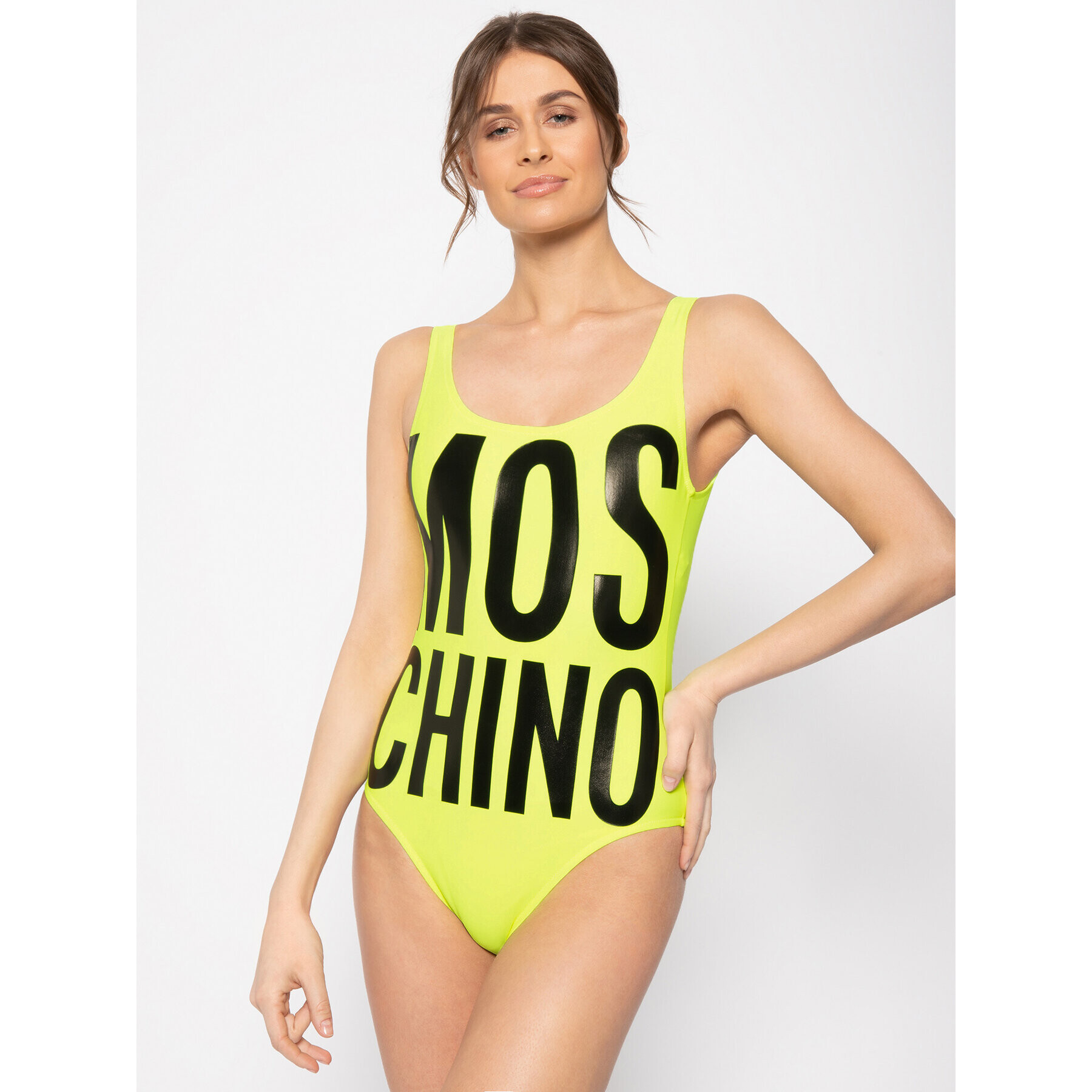 MOSCHINO Underwear & Swim Бански костюм 8103 5955 Жълт - Pepit.bg