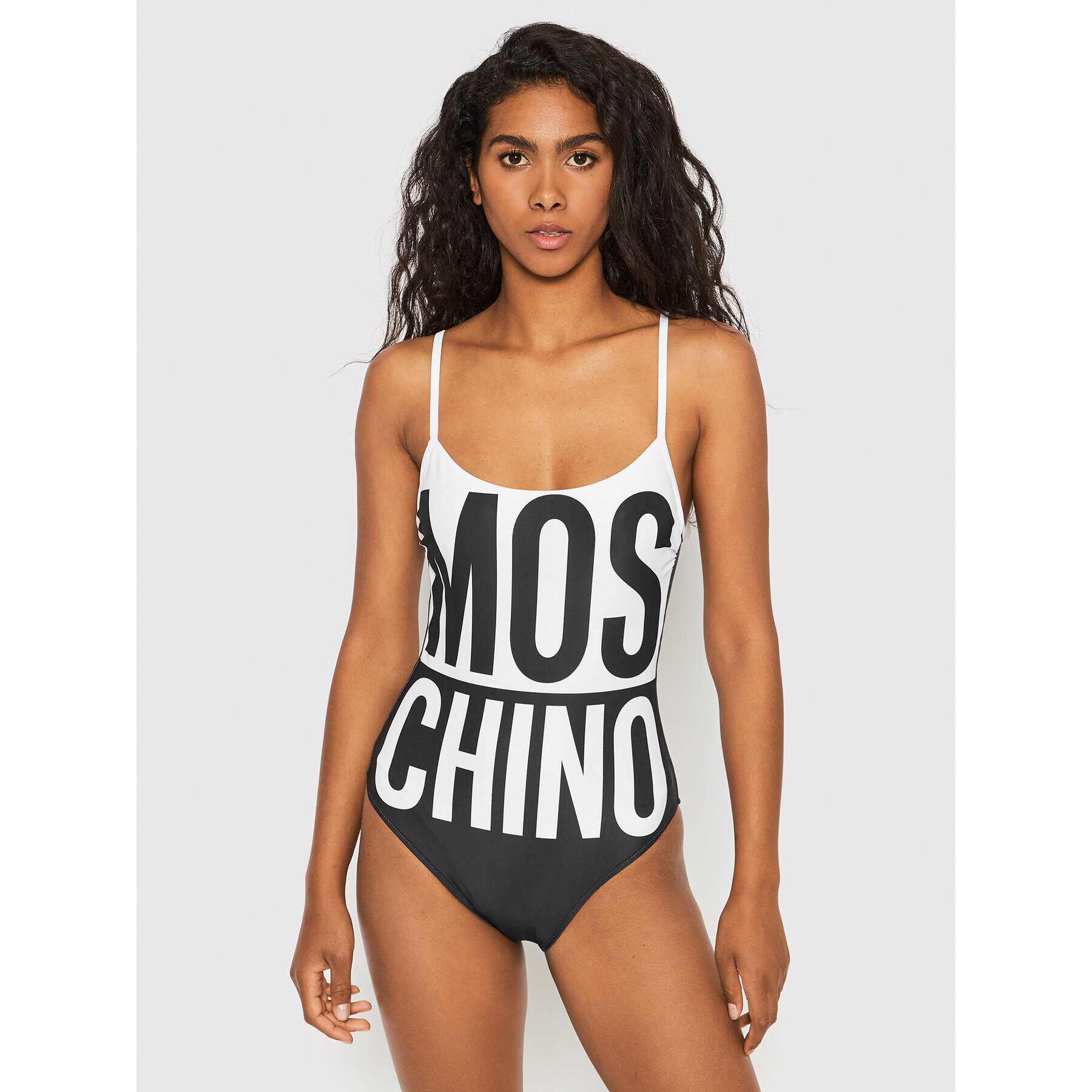 MOSCHINO Underwear & Swim Бански костюм 8114 5955 Бял - Pepit.bg