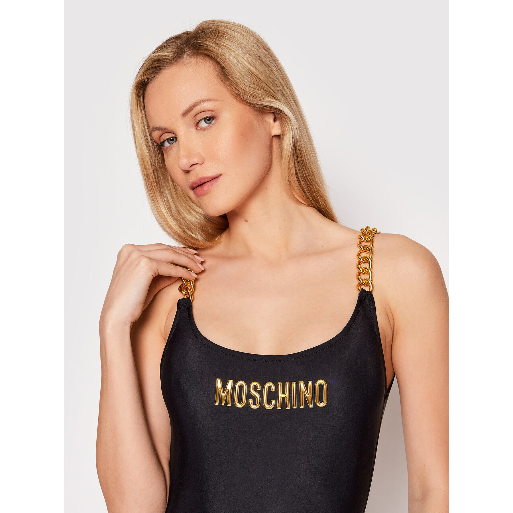 MOSCHINO Underwear & Swim Бански костюм A8117 5211 Черен - Pepit.bg