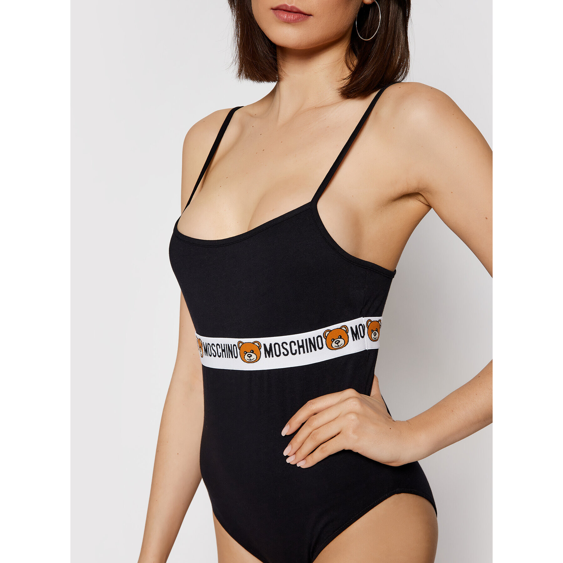 MOSCHINO Underwear & Swim Боди 6004 9003 Черен - Pepit.bg