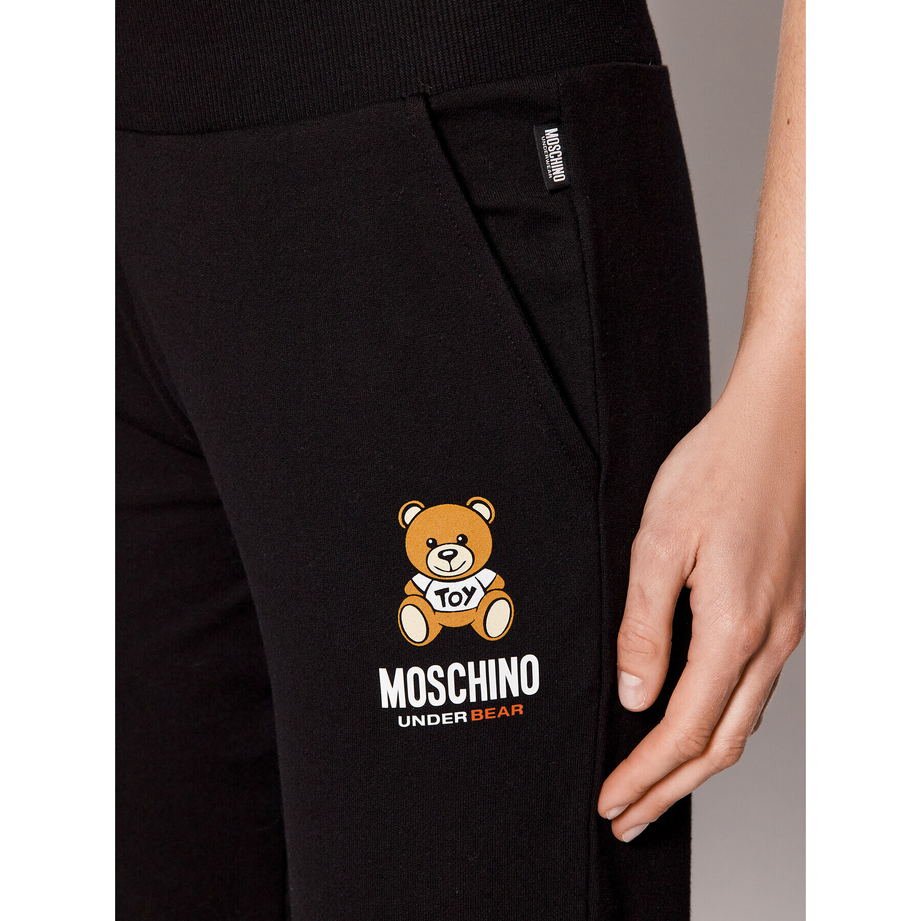 MOSCHINO Underwear & Swim Долнище анцуг 4329 9002 Черен Slim Fit - Pepit.bg