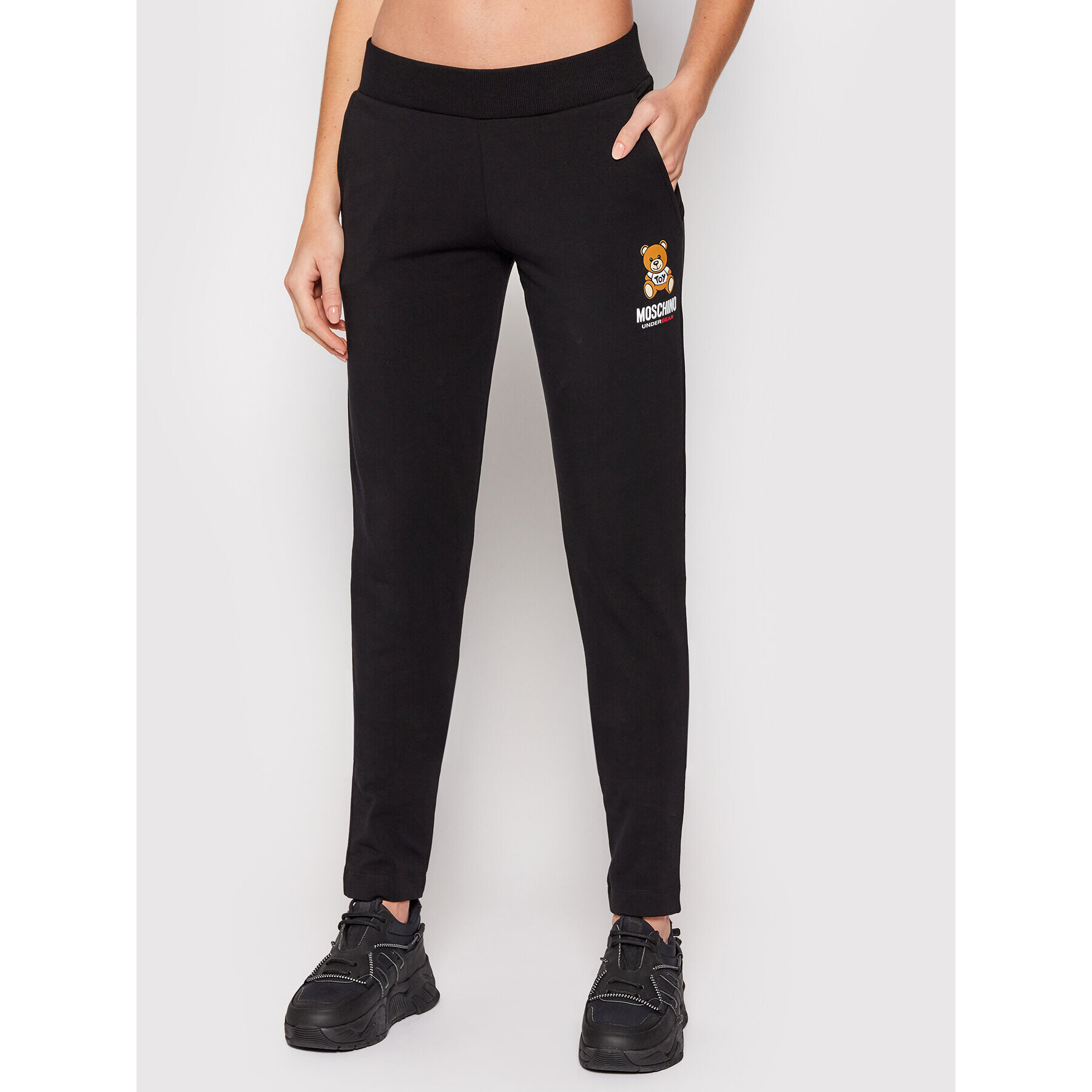 MOSCHINO Underwear & Swim Долнище анцуг 4329 9004 Черен Regular Fit - Pepit.bg