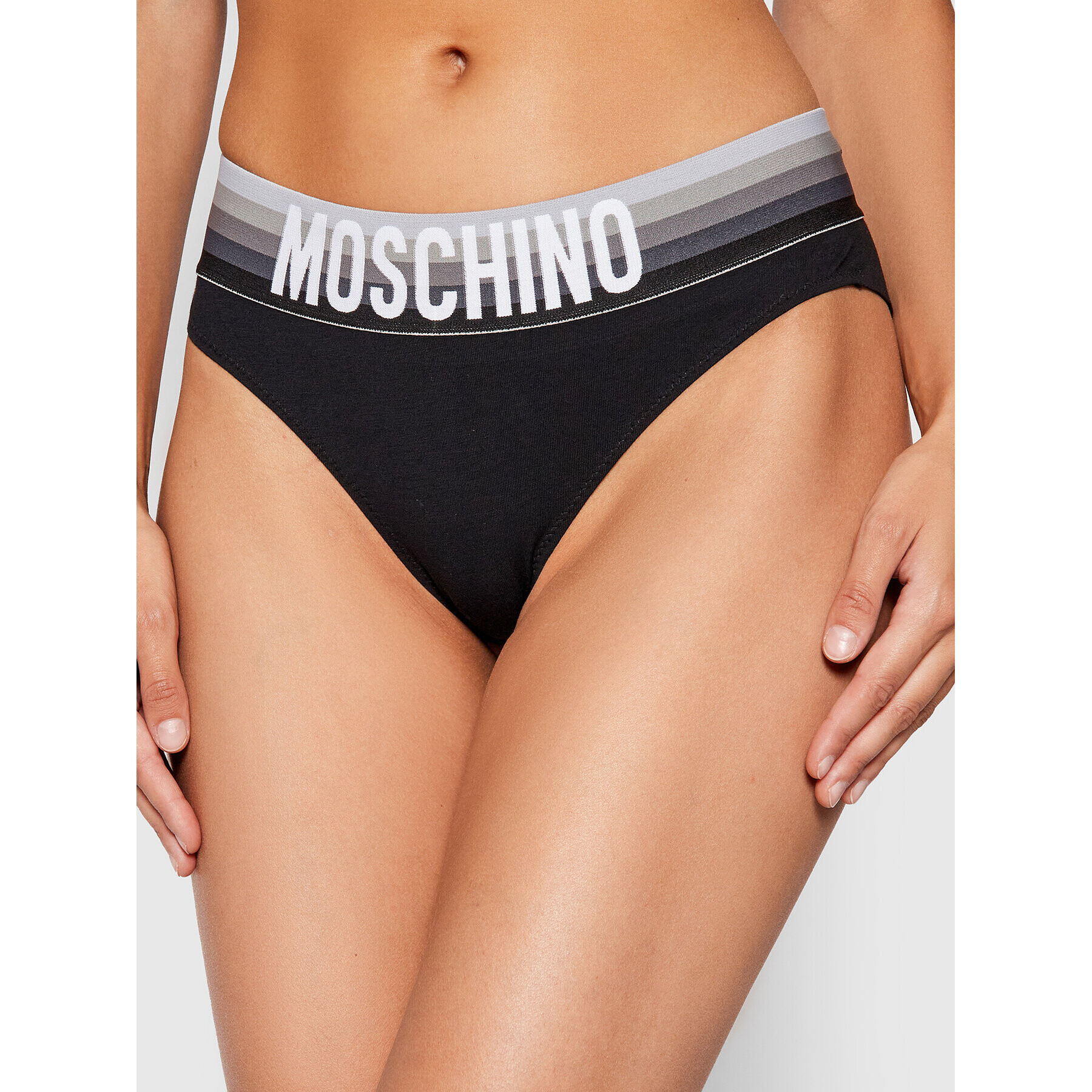 MOSCHINO Underwear & Swim Класически дамски бикини ZUV4713 9003 Черен - Pepit.bg