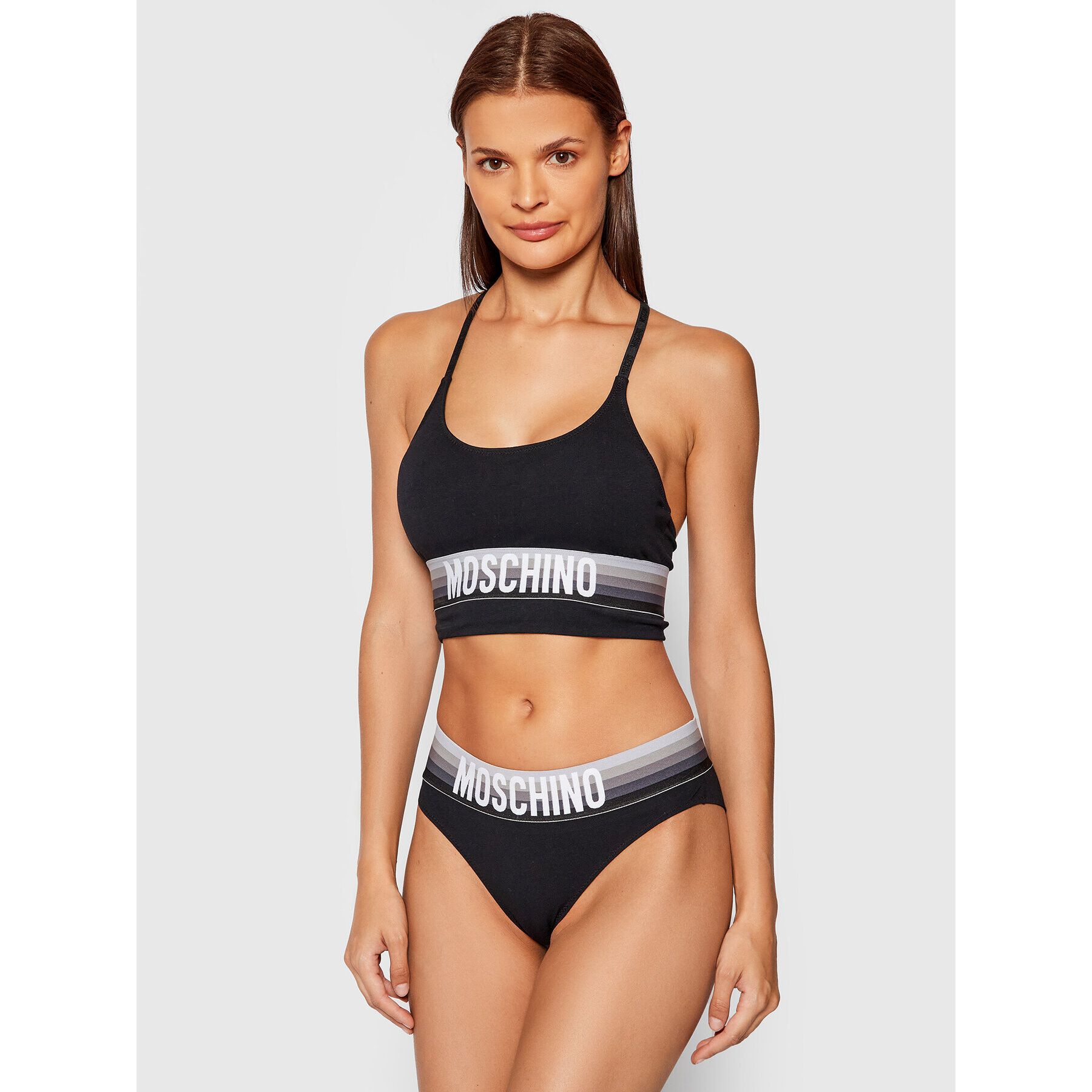 MOSCHINO Underwear & Swim Класически дамски бикини ZUV4713 9003 Черен - Pepit.bg