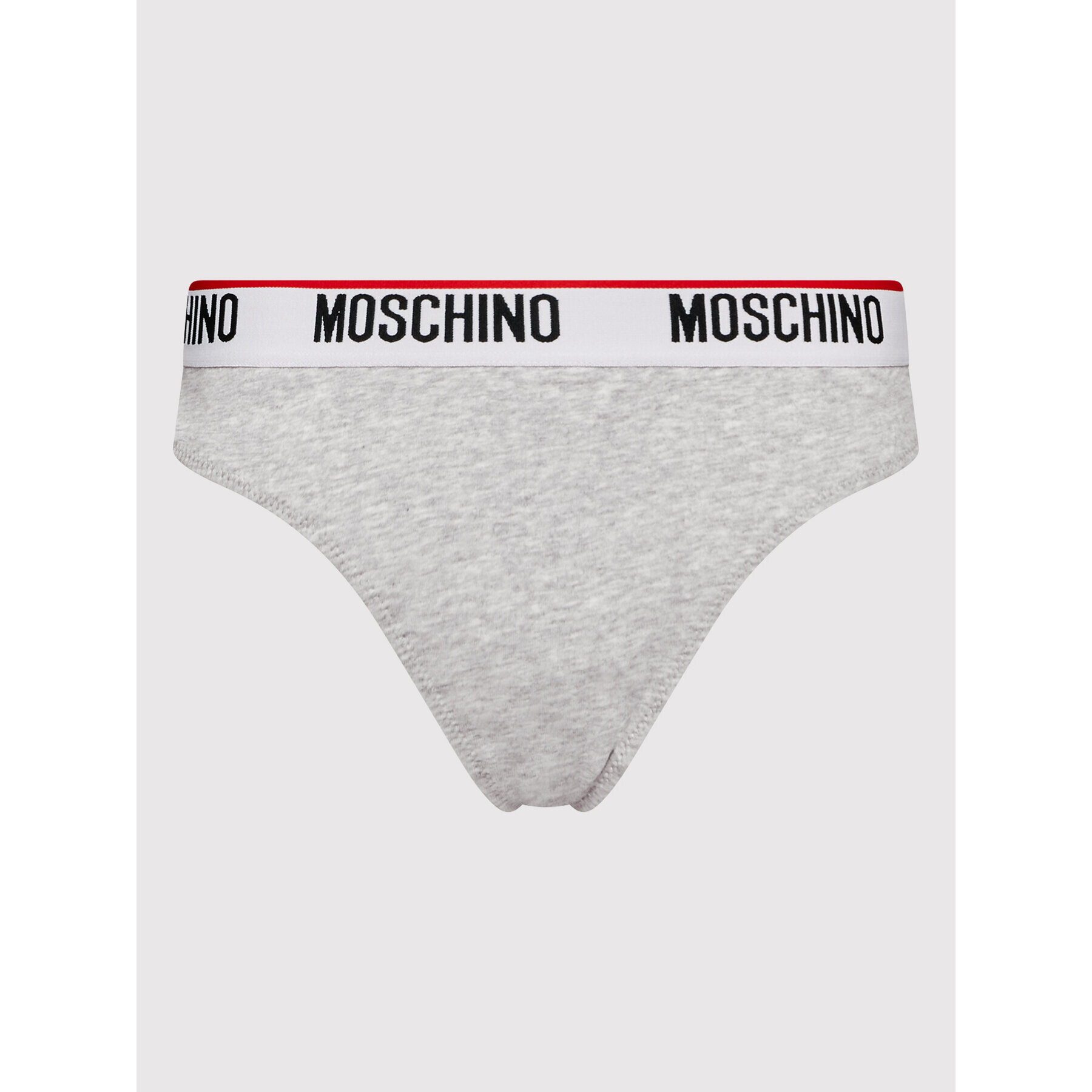 MOSCHINO Underwear & Swim Комплект 2 чифта бикини бразилиана 4745 9003 Сив - Pepit.bg