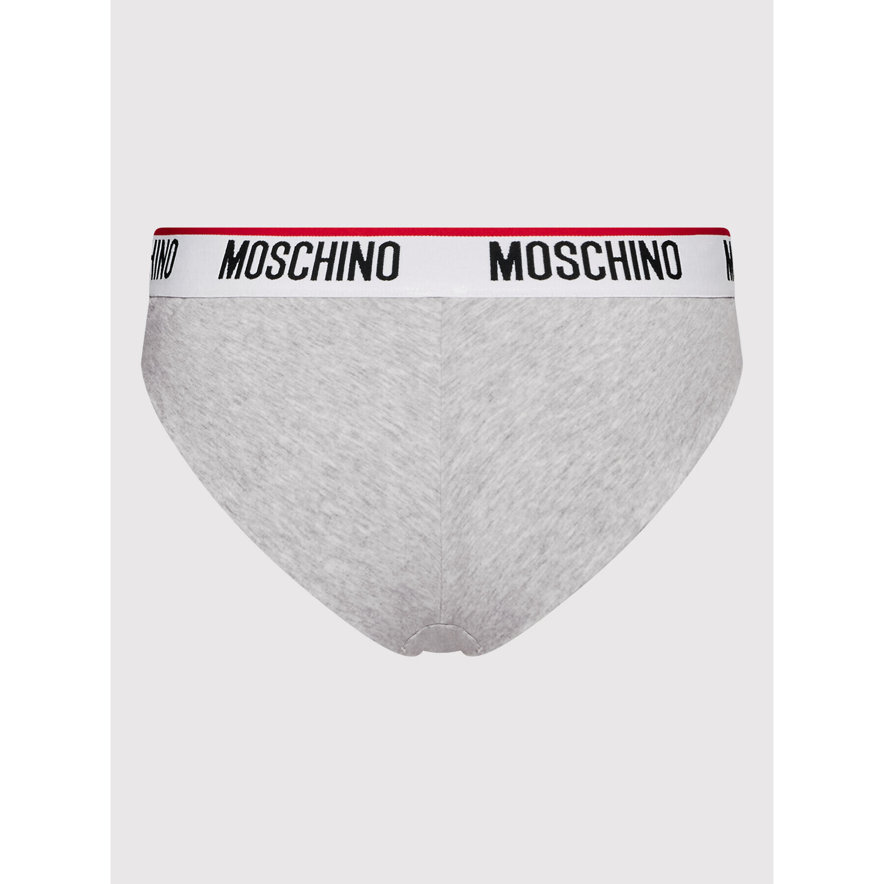 MOSCHINO Underwear & Swim Комплект 2 чифта бикини бразилиана 4745 9003 Сив - Pepit.bg