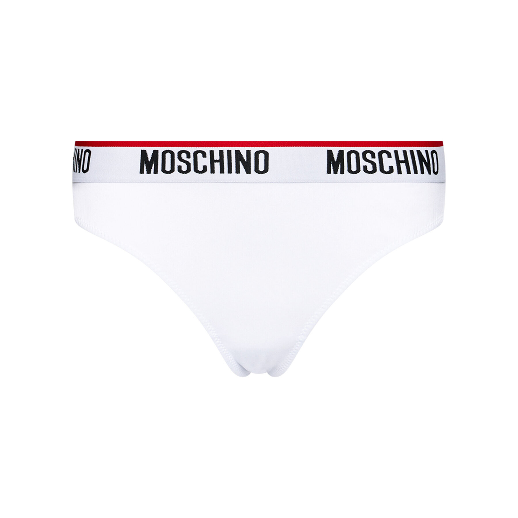 MOSCHINO Underwear & Swim Комплект 2 чифта бикини бразилиана ZUA4745 9003 Бял - Pepit.bg