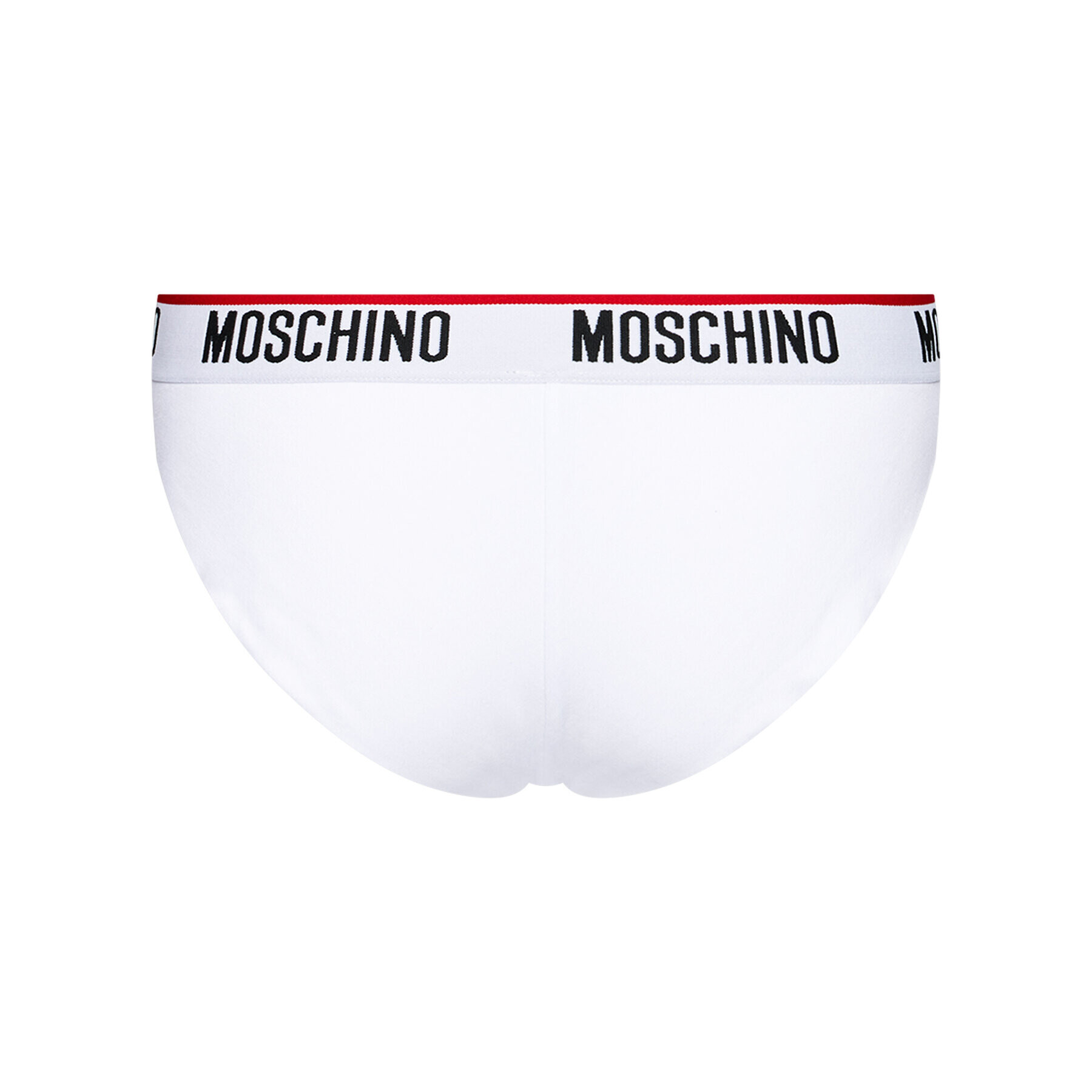 MOSCHINO Underwear & Swim Комплект 2 чифта бикини бразилиана ZUA4745 9003 Бял - Pepit.bg