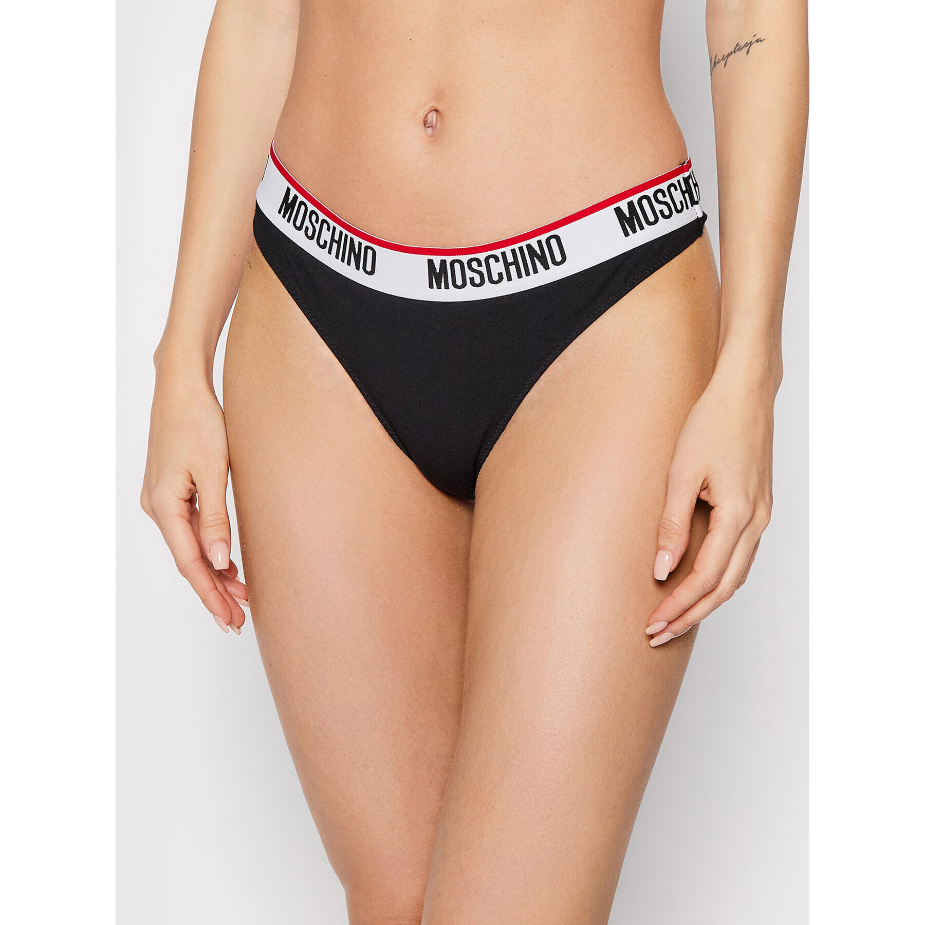 MOSCHINO Underwear & Swim Комплект 2 чифта прашки 4744 9003 Черен - Pepit.bg