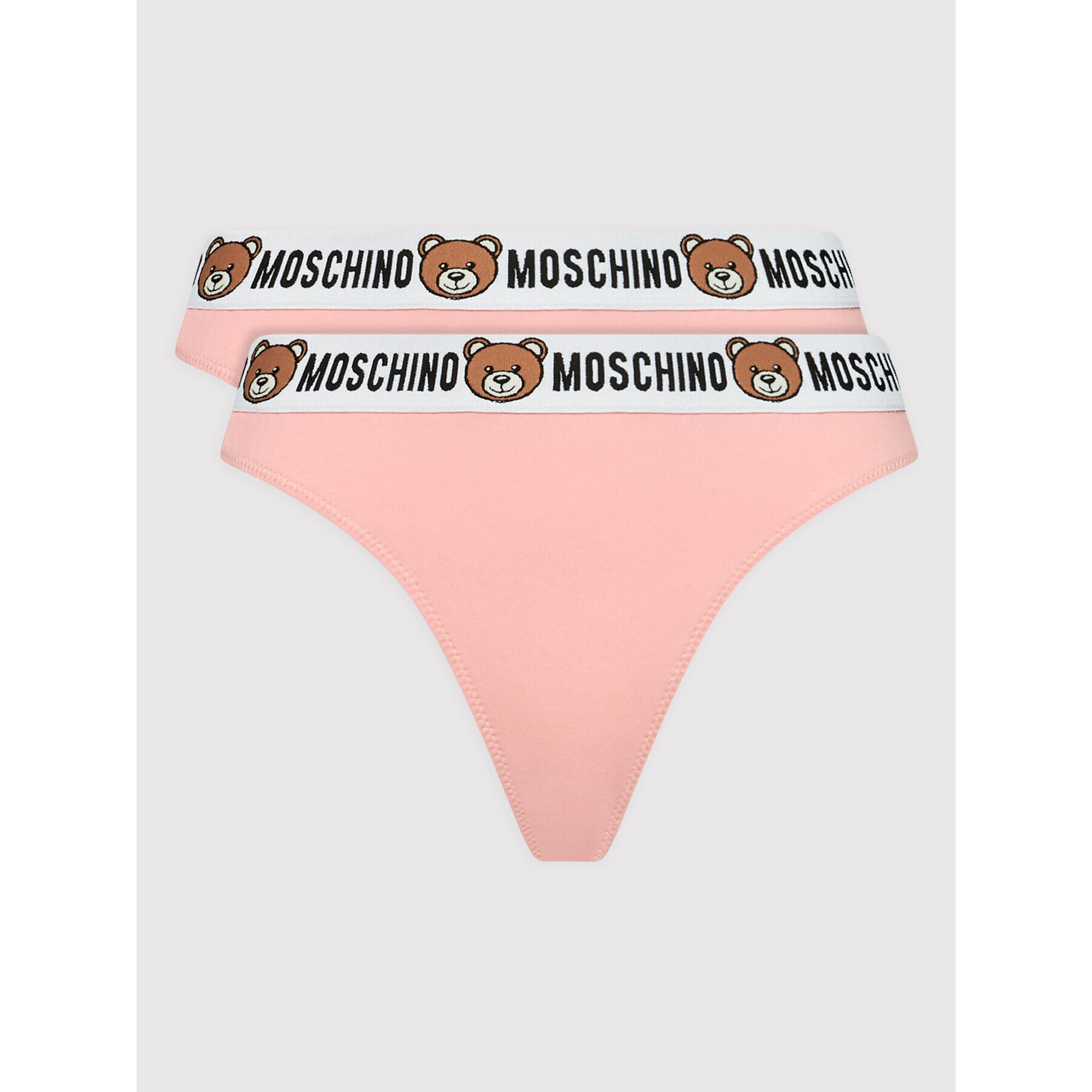 MOSCHINO Underwear & Swim Комплект 2 чифта прашки 4762 9003 Розов - Pepit.bg