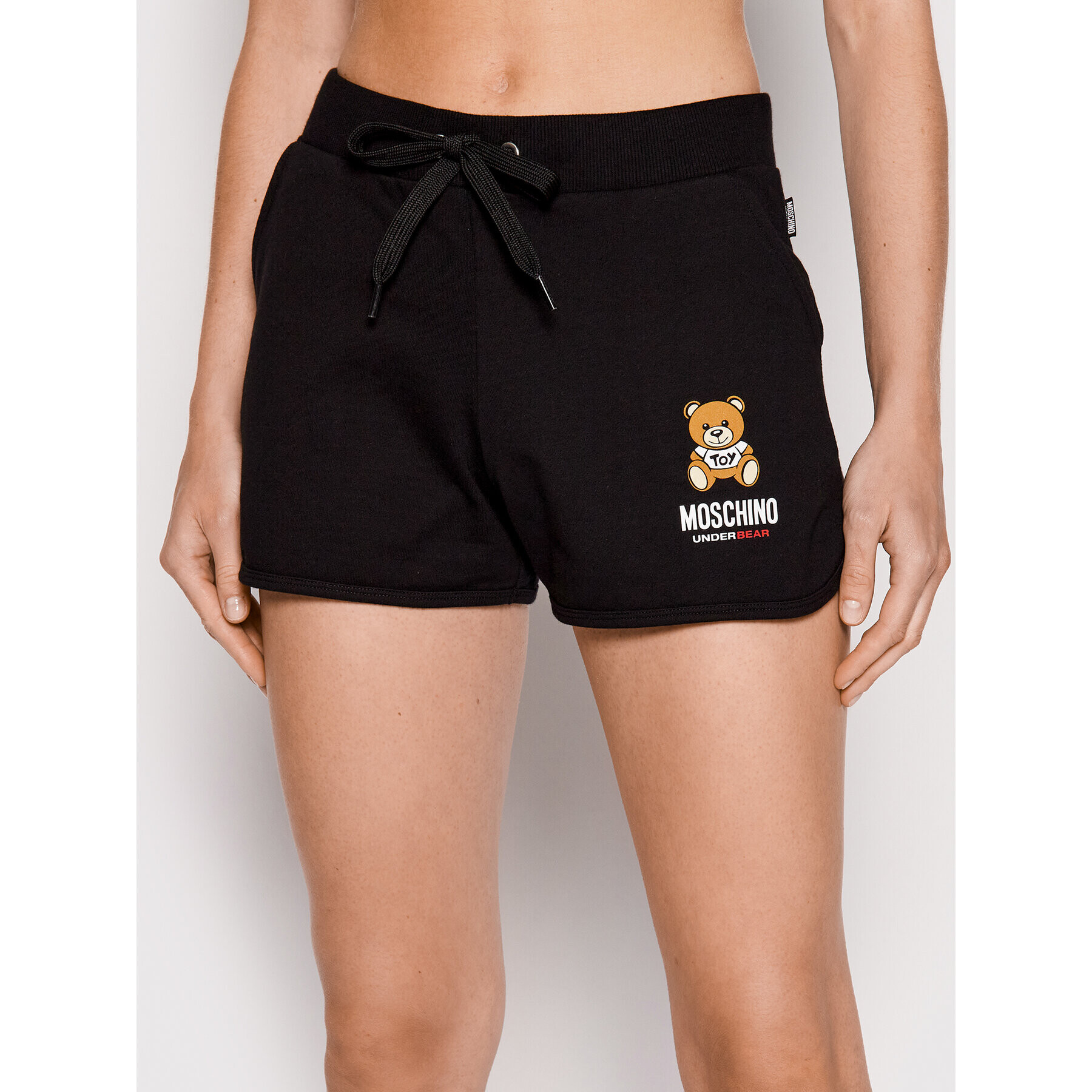 MOSCHINO Underwear & Swim Спортни шорти 4310 9002 Черен Regular Fit - Pepit.bg