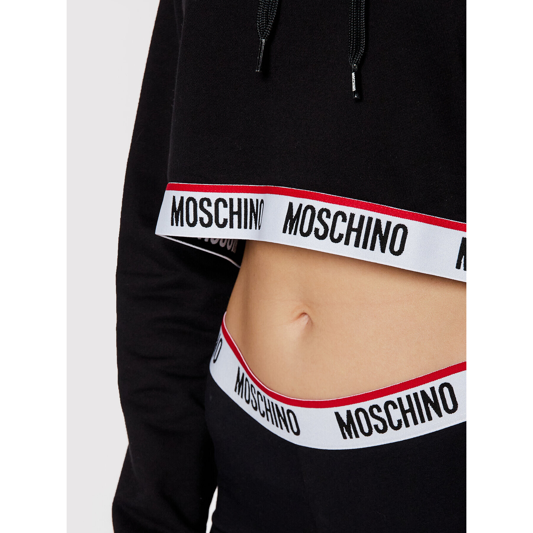 MOSCHINO Underwear & Swim Суитшърт 1721 9020 Черен Regular Fit - Pepit.bg