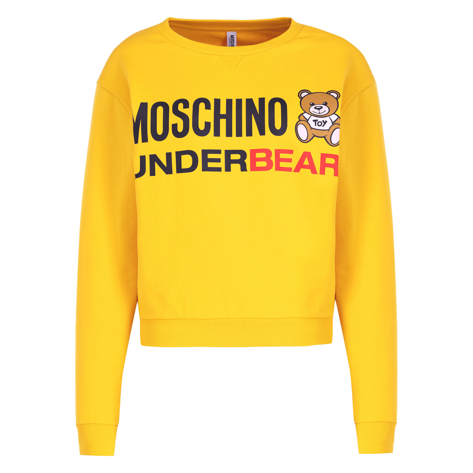 MOSCHINO Underwear & Swim Суитшърт A1709 9026 Жълт Regular Fit - Pepit.bg