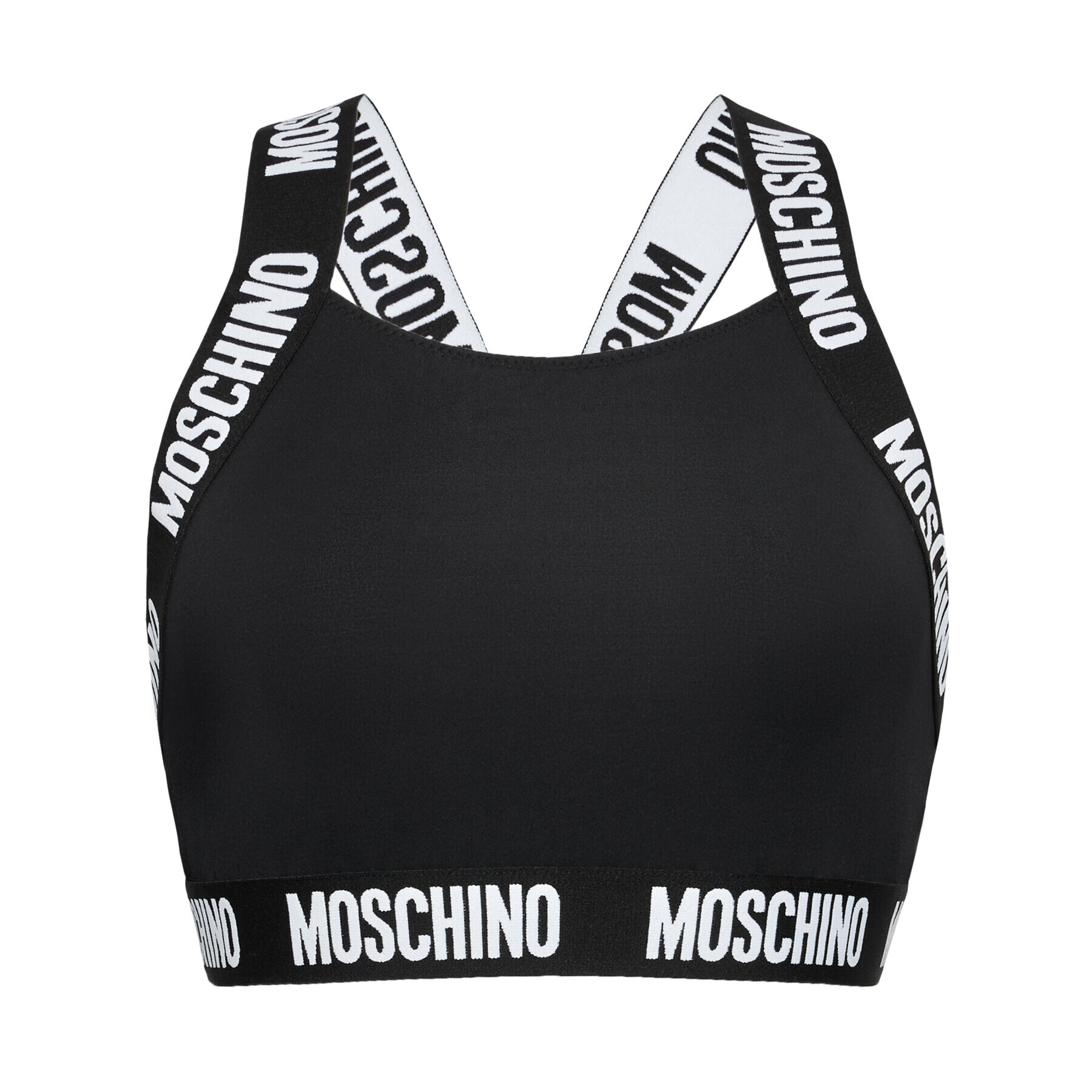 MOSCHINO Underwear & Swim Сутиен-топ 6804 9025 Черен - Pepit.bg