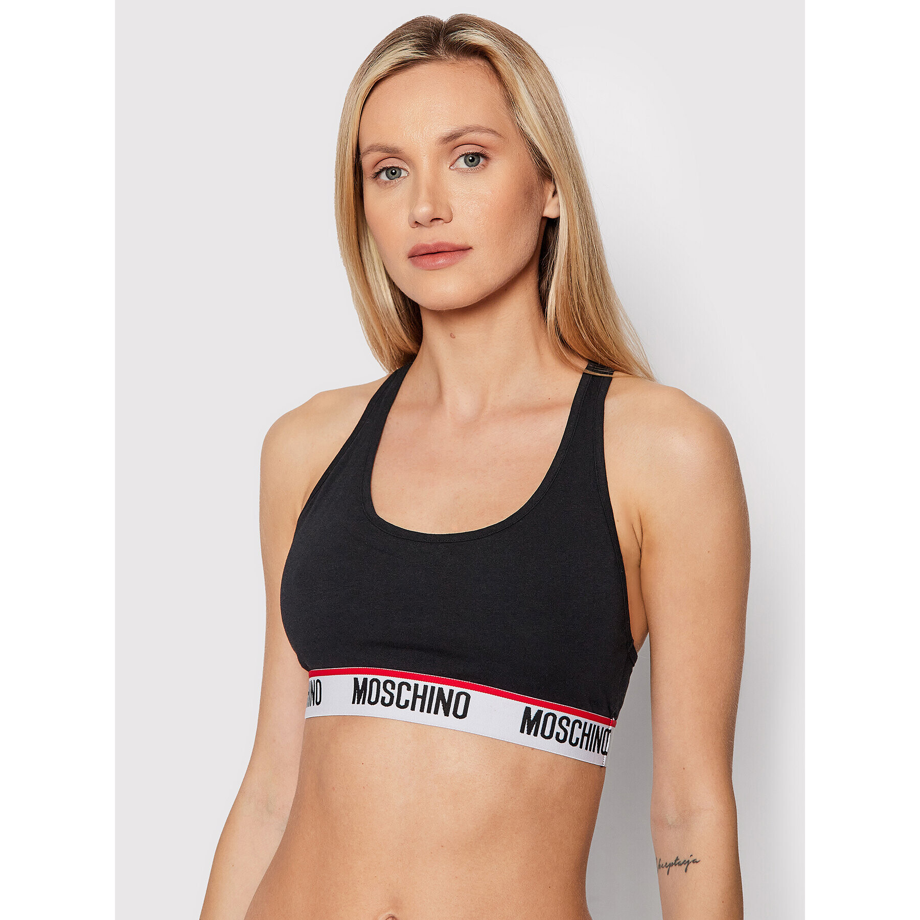 MOSCHINO Underwear & Swim Сутиен-топ 6809 9003 Черен - Pepit.bg