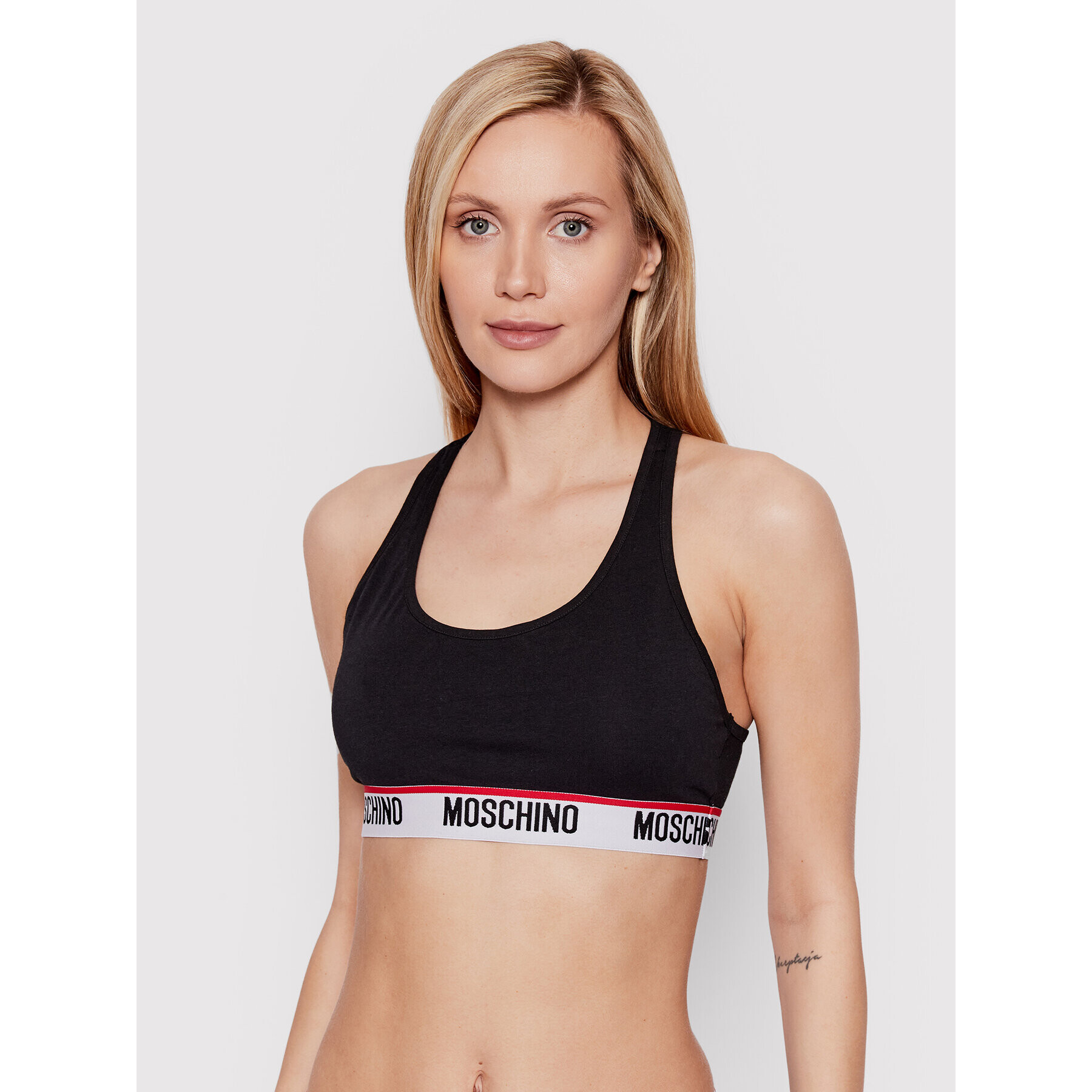 MOSCHINO Underwear & Swim Сутиен-топ 6809 9003 Черен - Pepit.bg