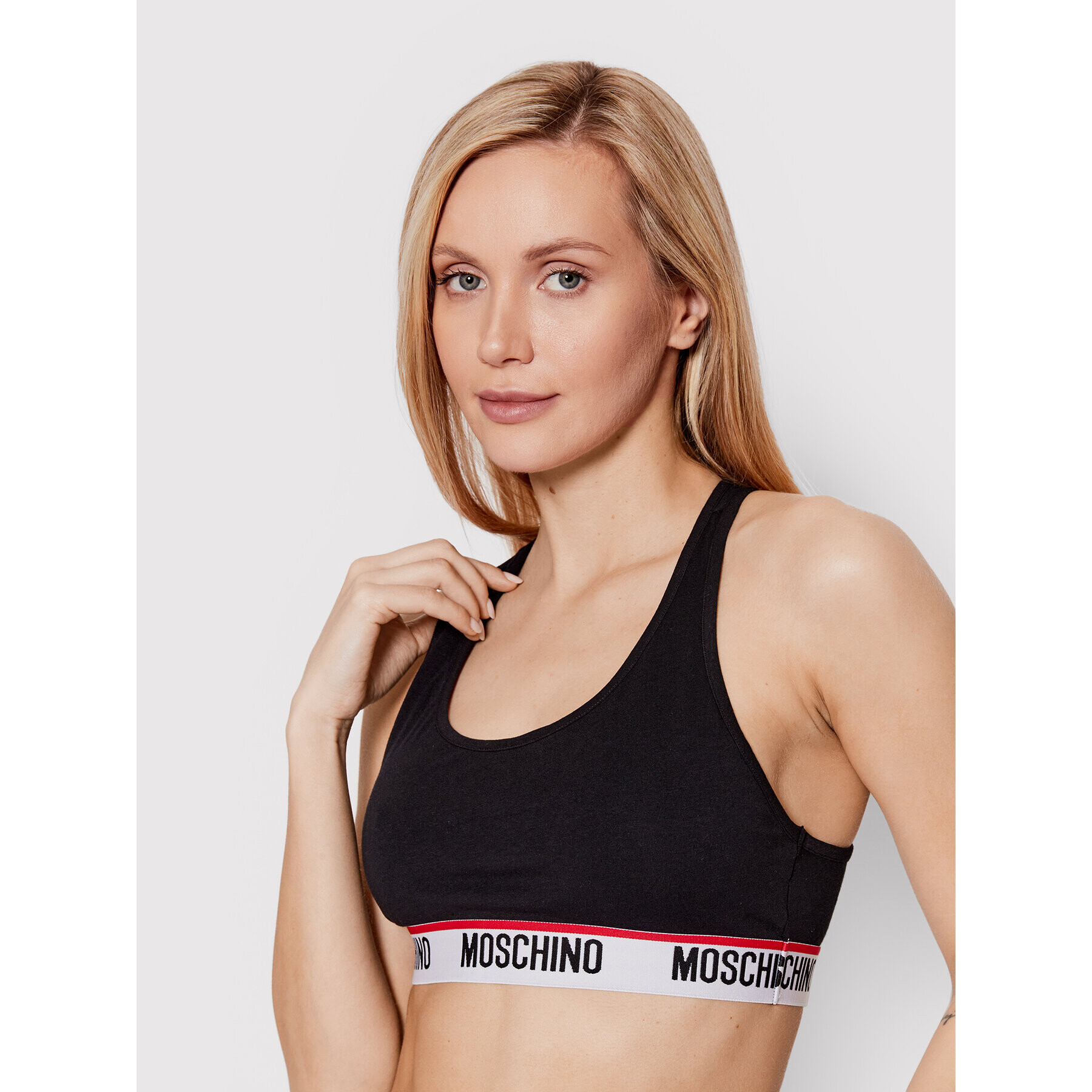 MOSCHINO Underwear & Swim Сутиен-топ 6809 9003 Черен - Pepit.bg