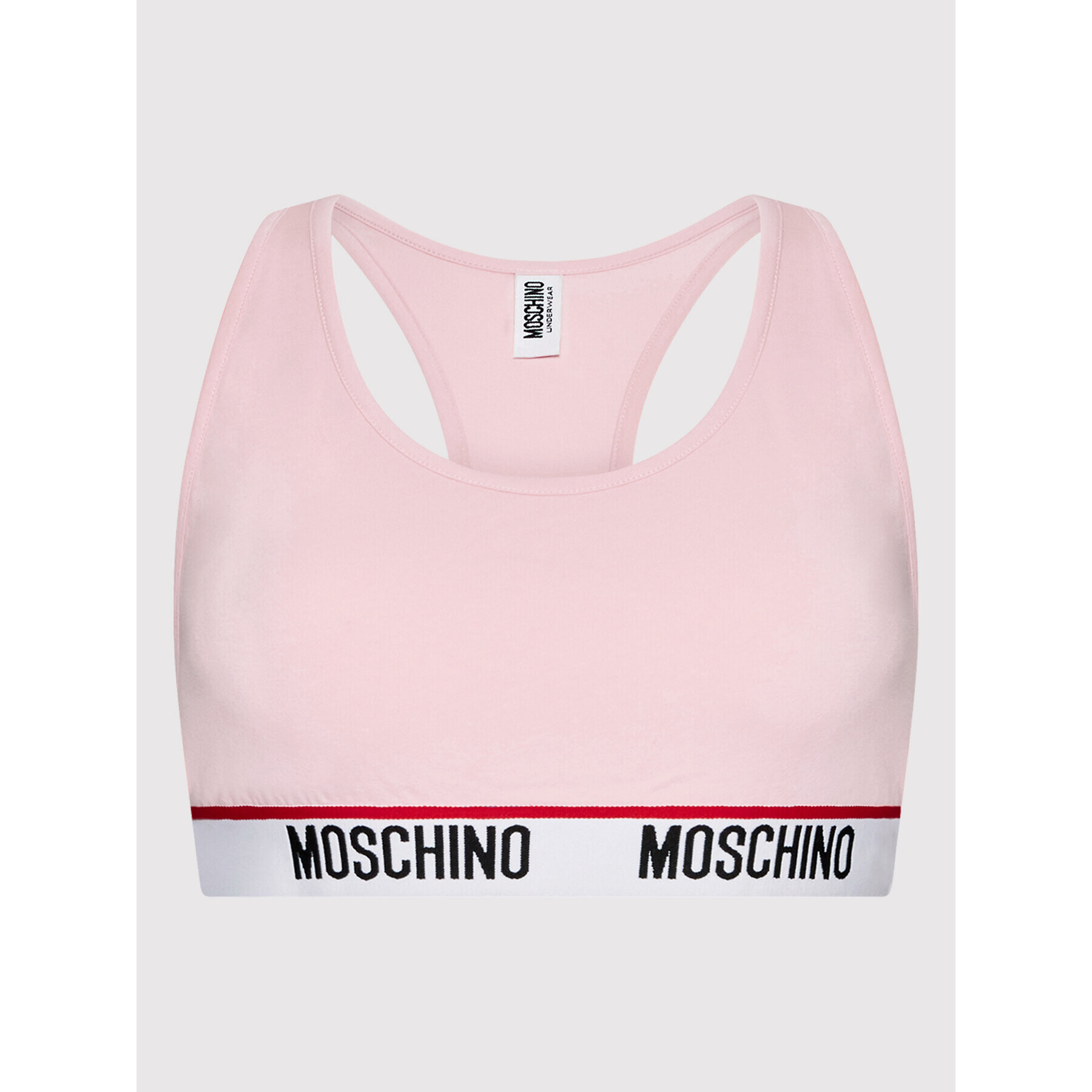 MOSCHINO Underwear & Swim Сутиен-топ 6809 9003 Розов - Pepit.bg