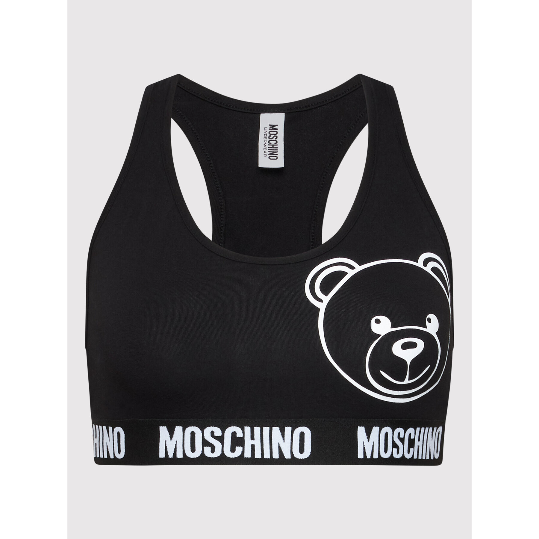 MOSCHINO Underwear & Swim Сутиен-топ 6811 9008 Черен - Pepit.bg