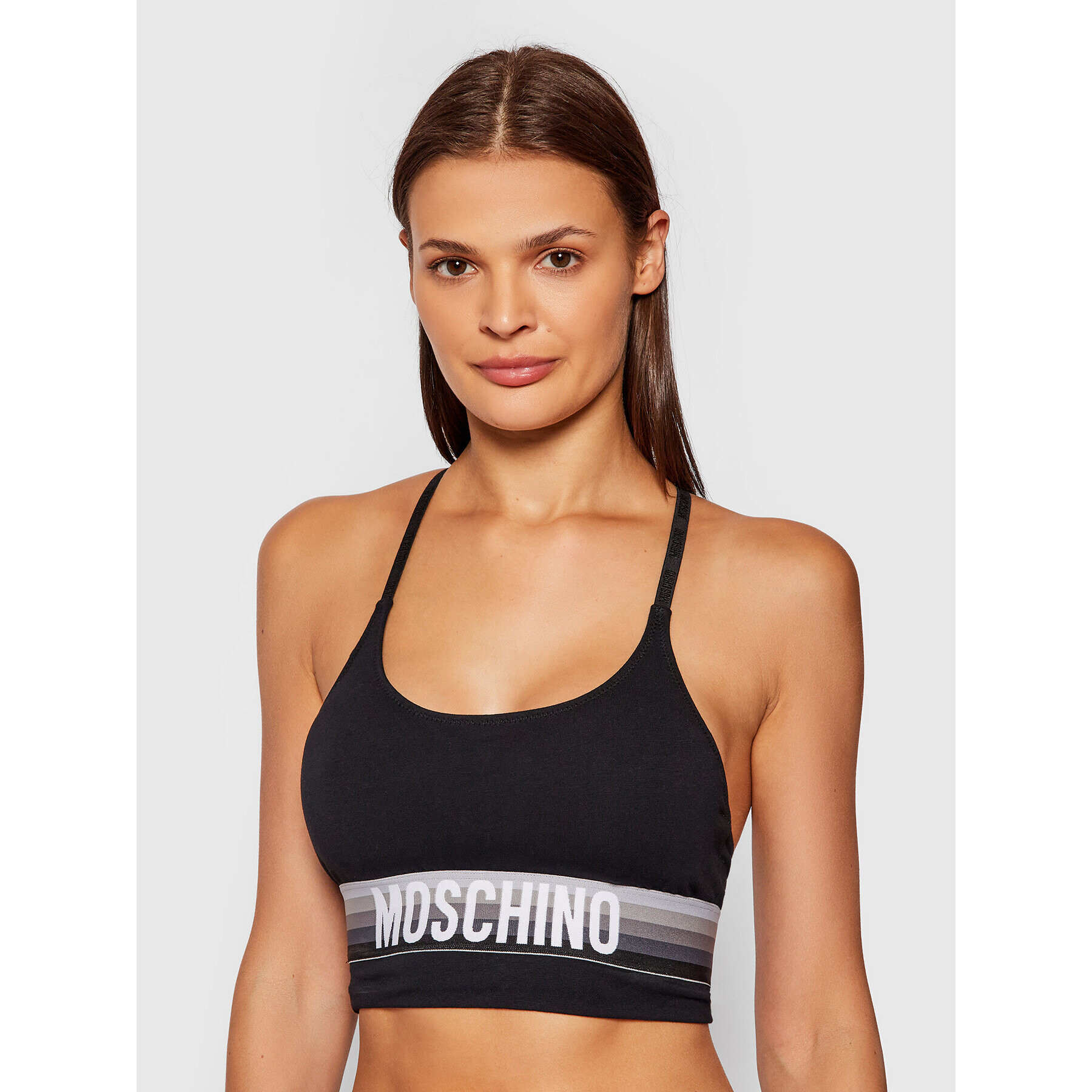 MOSCHINO Underwear & Swim Сутиен-топ 6804 9003 Черен - Pepit.bg