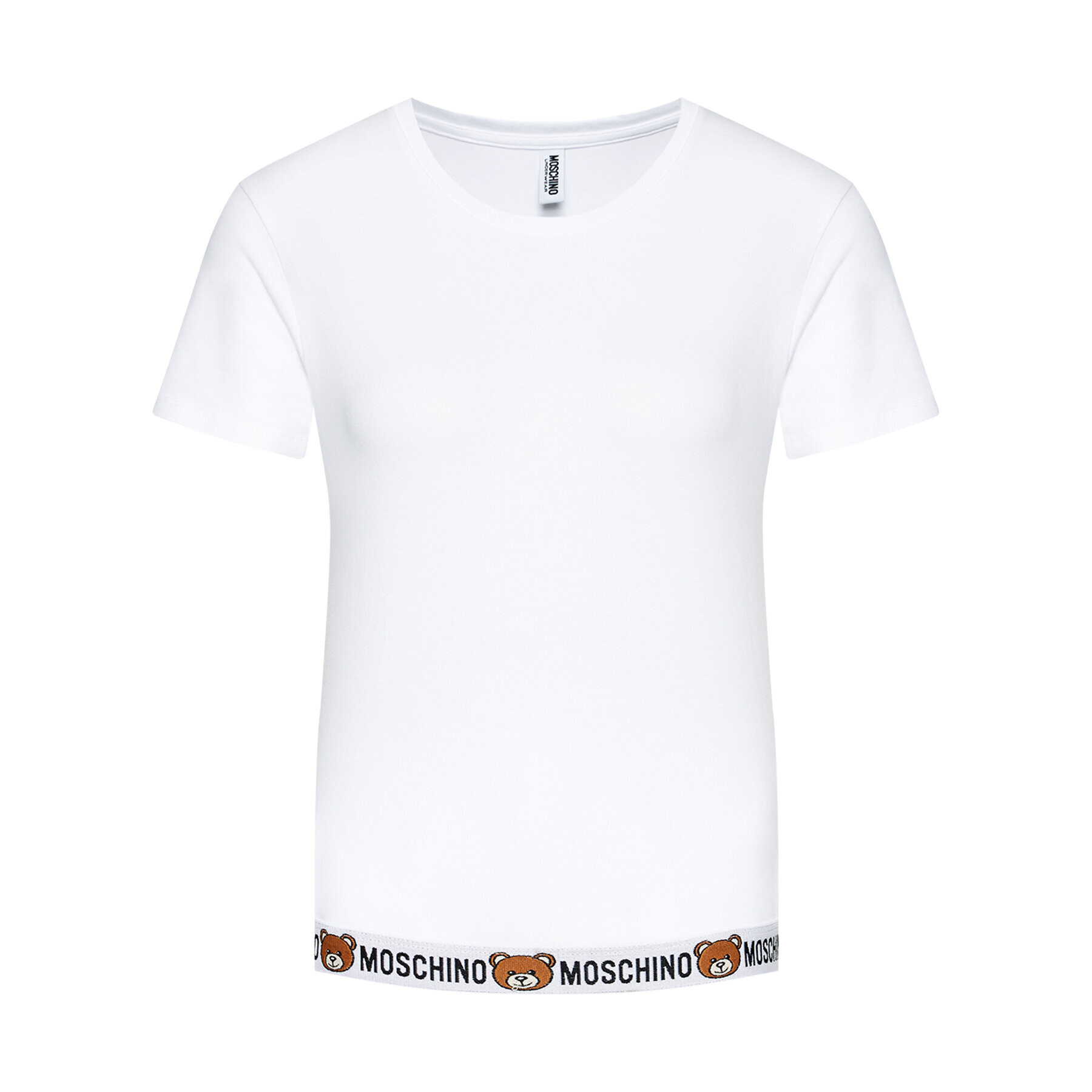 MOSCHINO Underwear & Swim Тишърт ZUA1908 9003 Бял Regular Fit - Pepit.bg