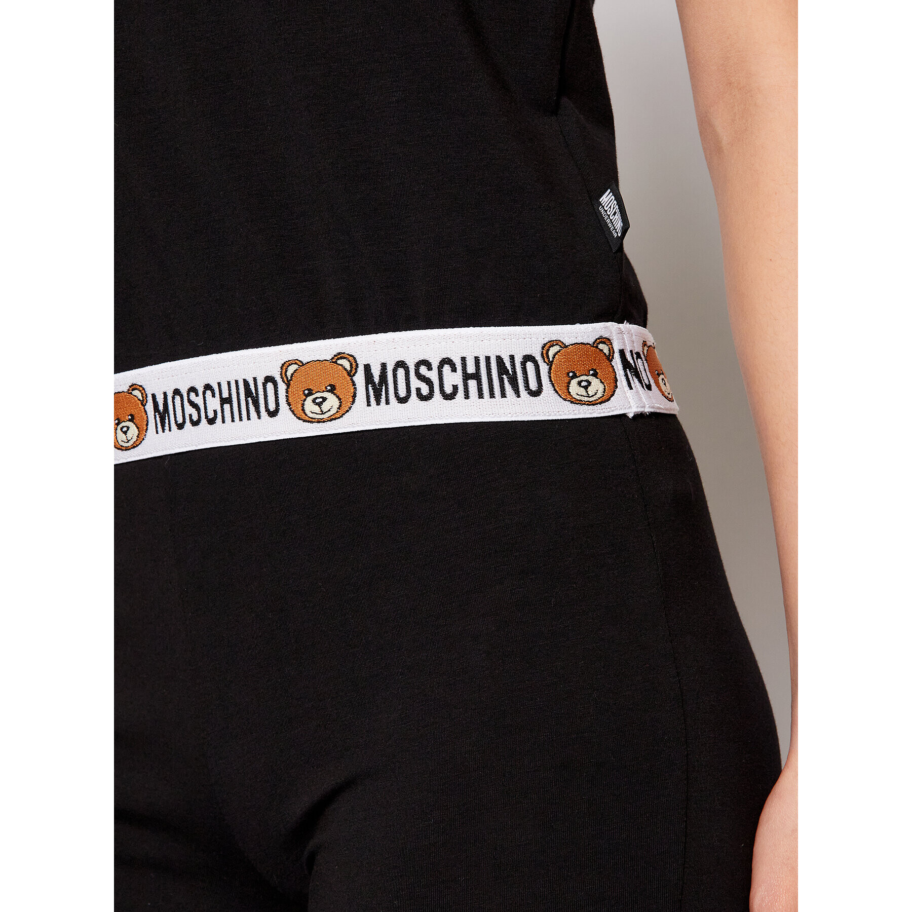 MOSCHINO Underwear & Swim Тишърт ZUA1908 9003 Черен Regular Fit - Pepit.bg