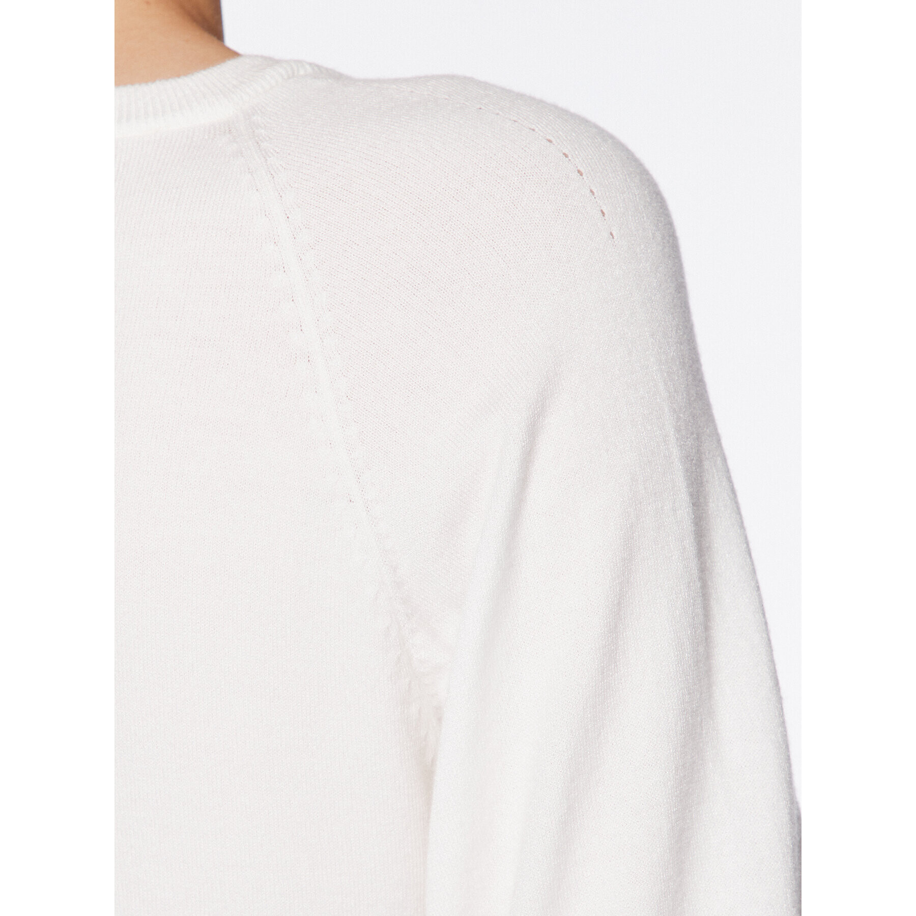 Moss Copenhagen Блуза 17516 Бял Basic Fit - Pepit.bg