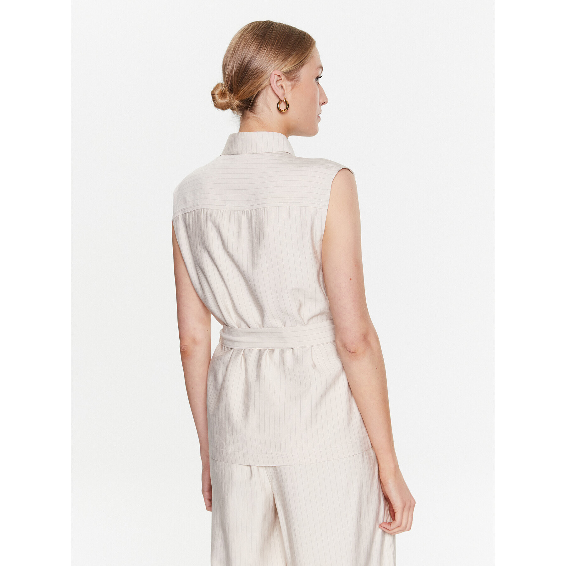 Moss Copenhagen Блуза Joanita 17335 Бежов Regular Fit - Pepit.bg