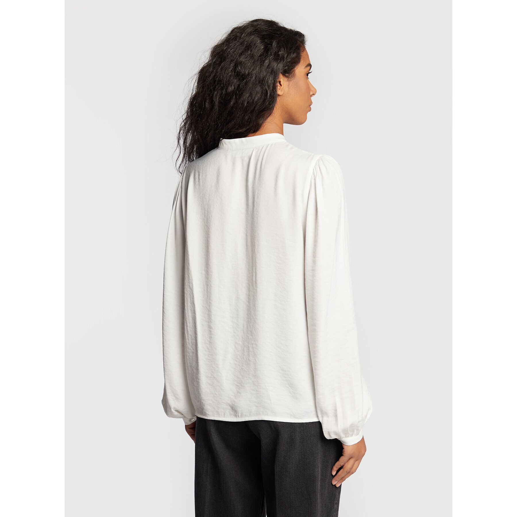 Moss Copenhagen Блуза Maluca 17078 Бял Regular Fit - Pepit.bg
