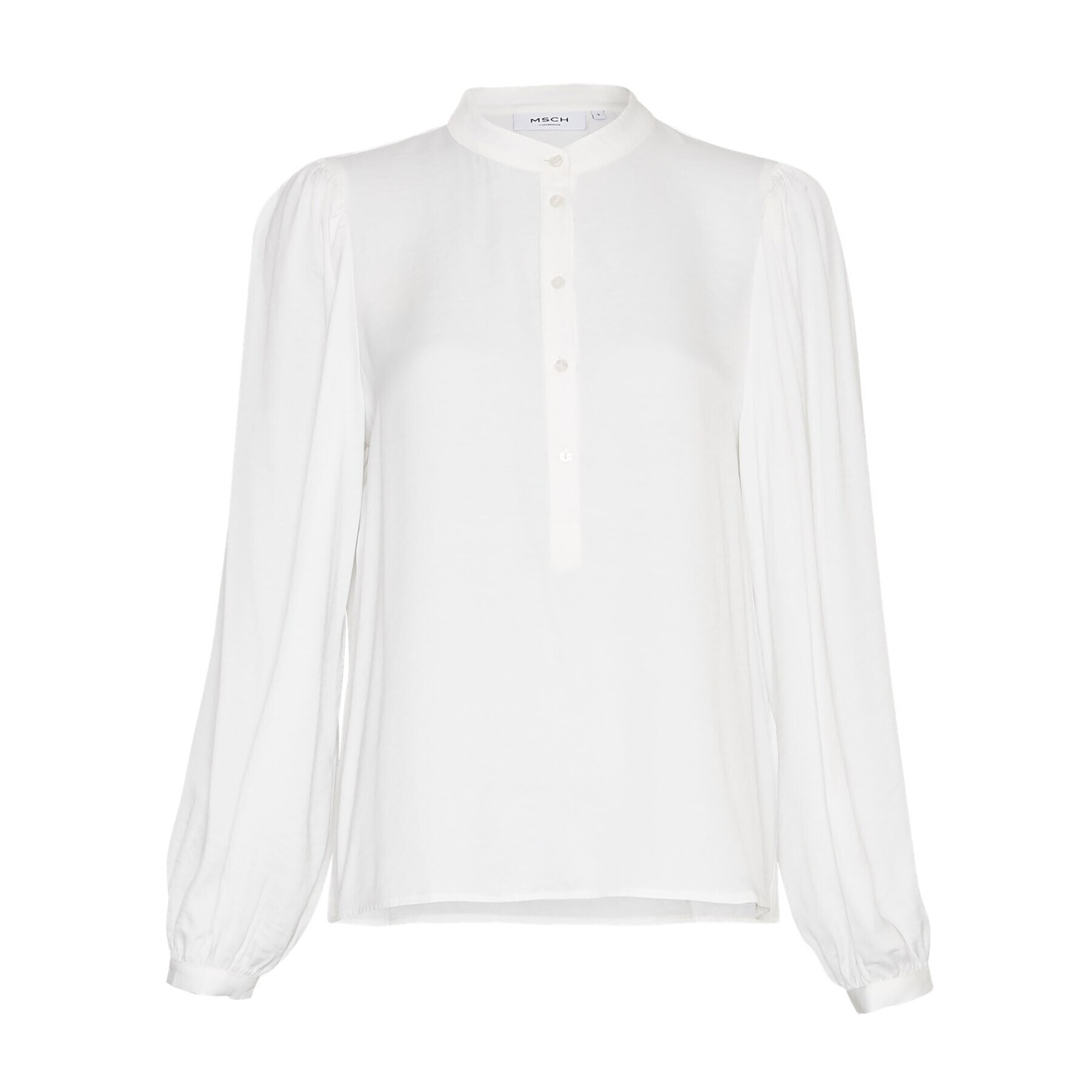 Moss Copenhagen Блуза Maluca 17078 Бял Regular Fit - Pepit.bg
