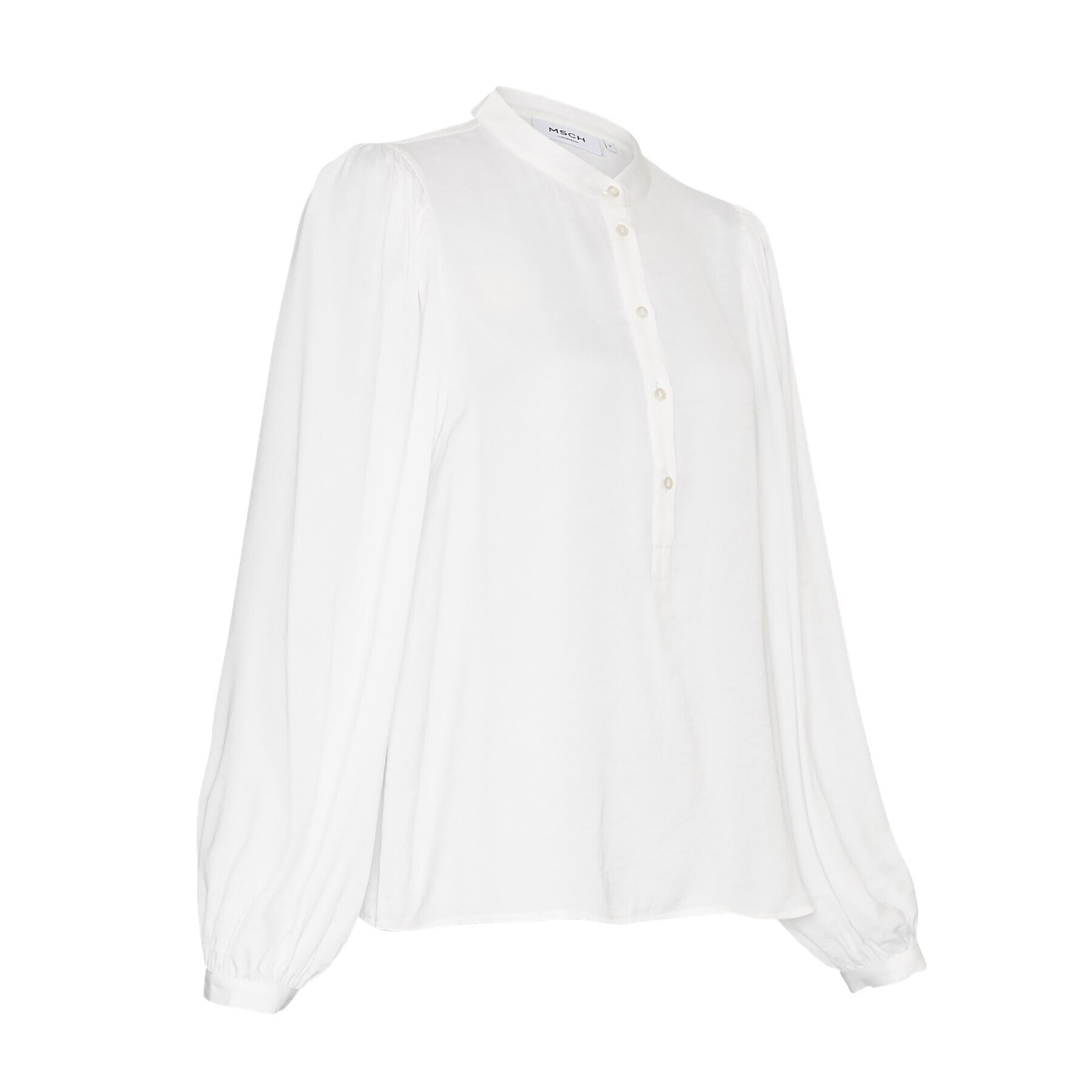 Moss Copenhagen Блуза Maluca 17078 Бял Regular Fit - Pepit.bg
